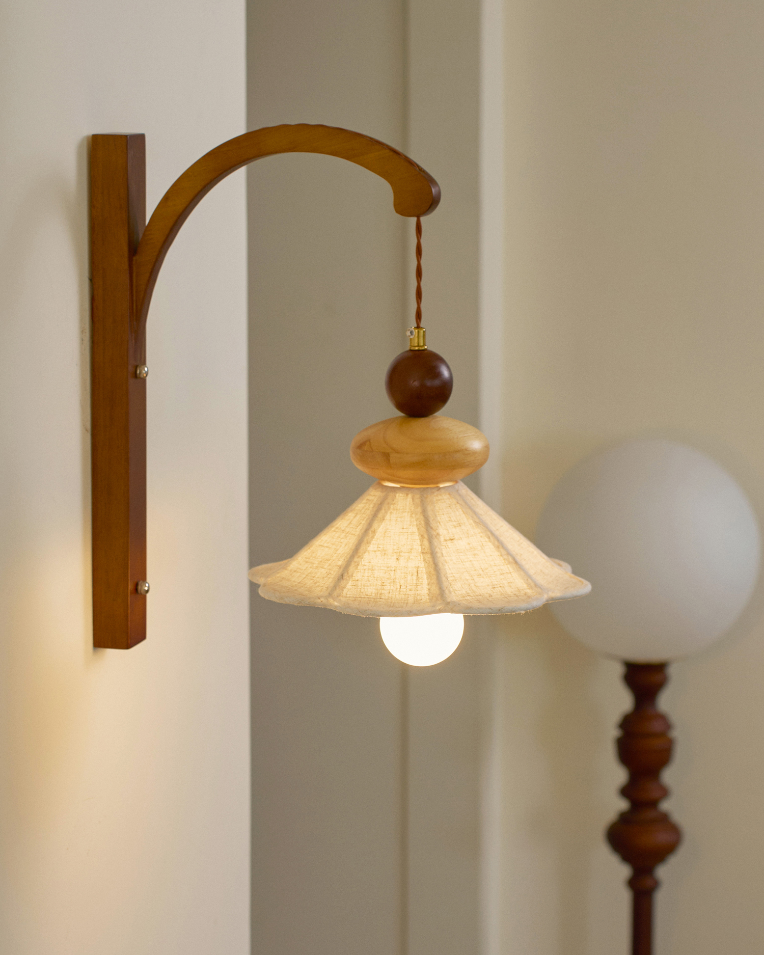 Morrow Linen Wall Sconce