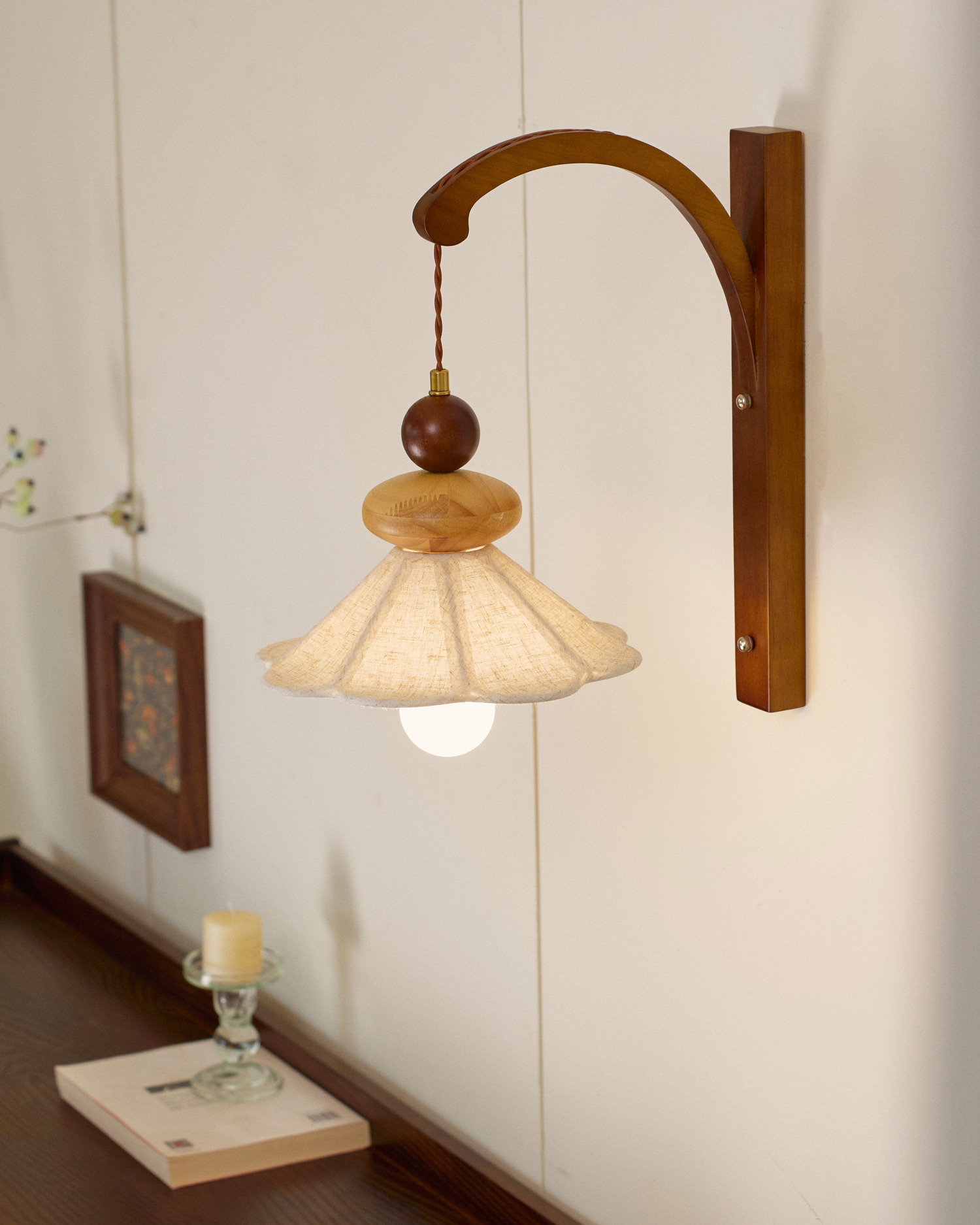 Morrow Linen Wall Sconce