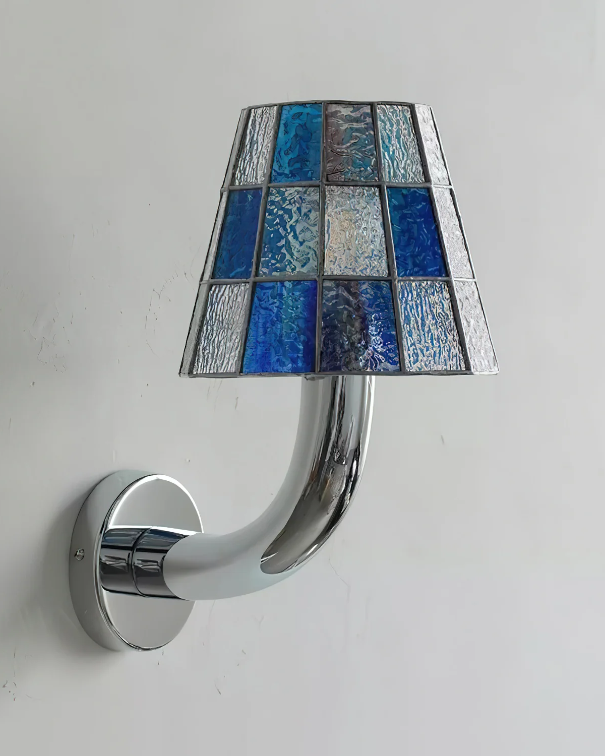 Mosaic Drift Arc Wall Sconce