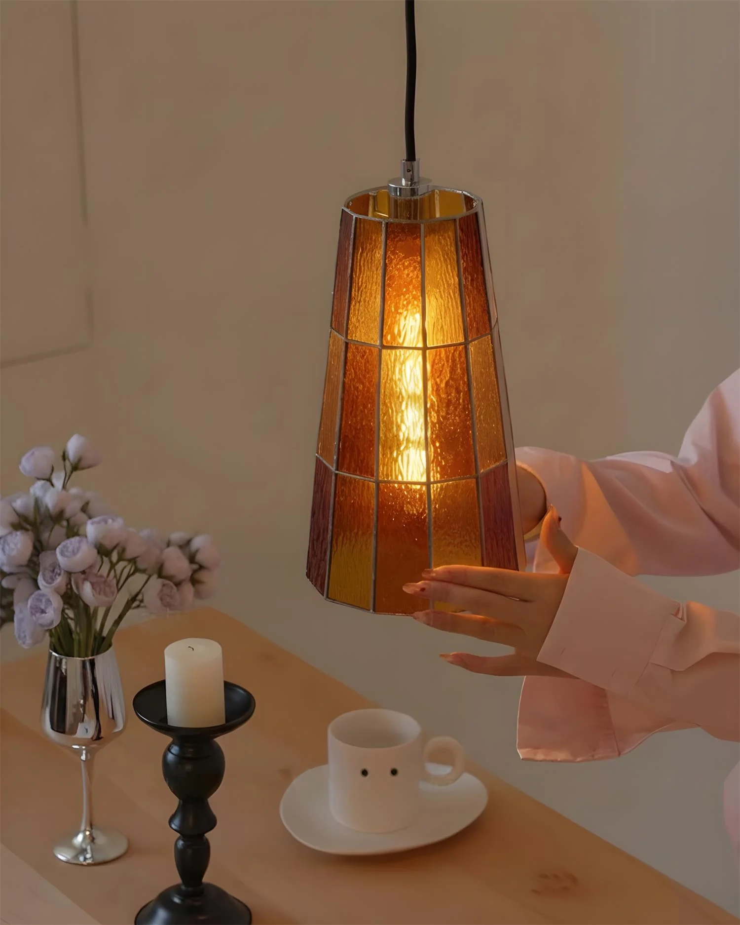 Mosaic Drift Pendant Light