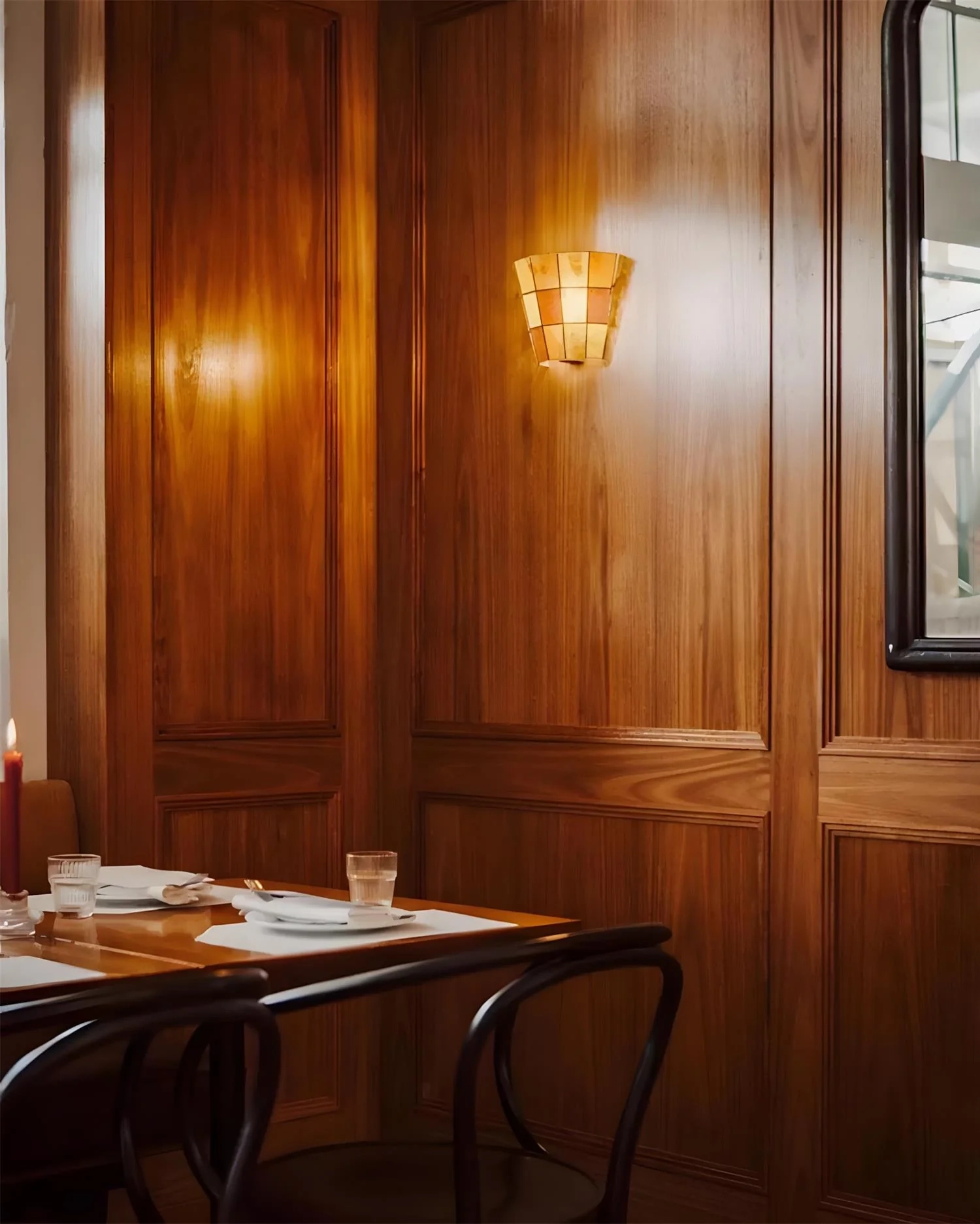 Mosaic Drift Wall Sconce