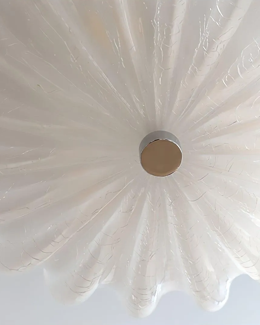 Murano Glass Flush Ceiling Light