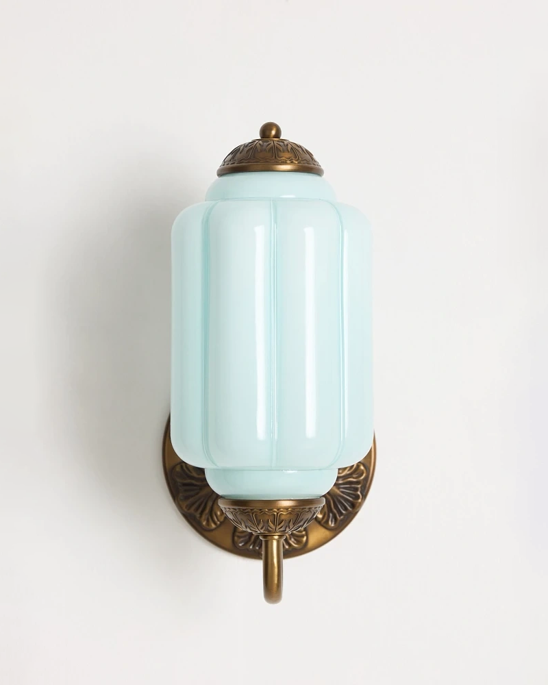 Murano Pumpkin Glass Wall Lamp