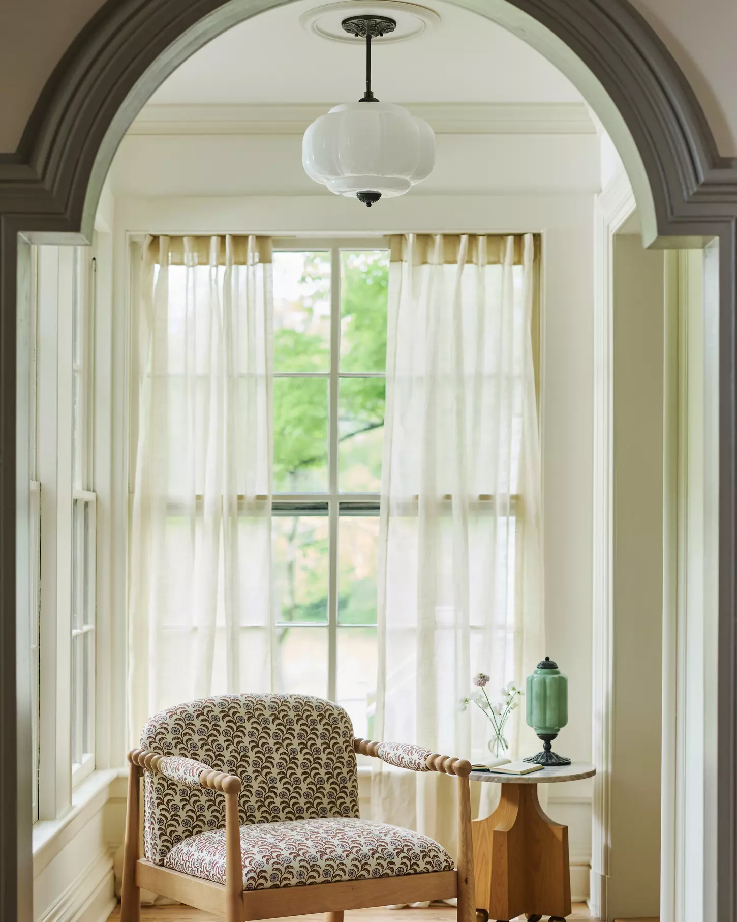 Murano Pumpkin Glass Pendant Lamp