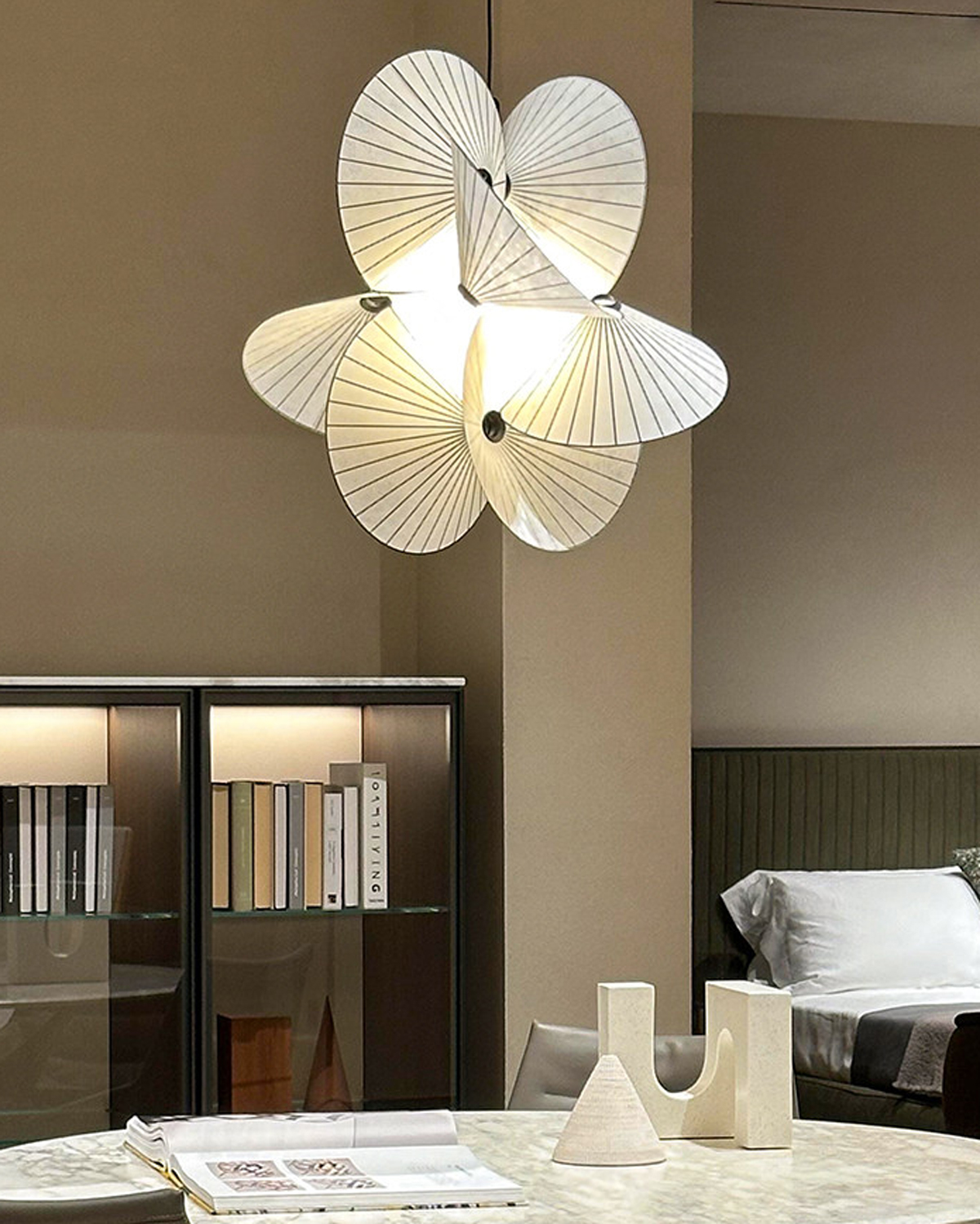 Murmur Paper Art Pendant Light