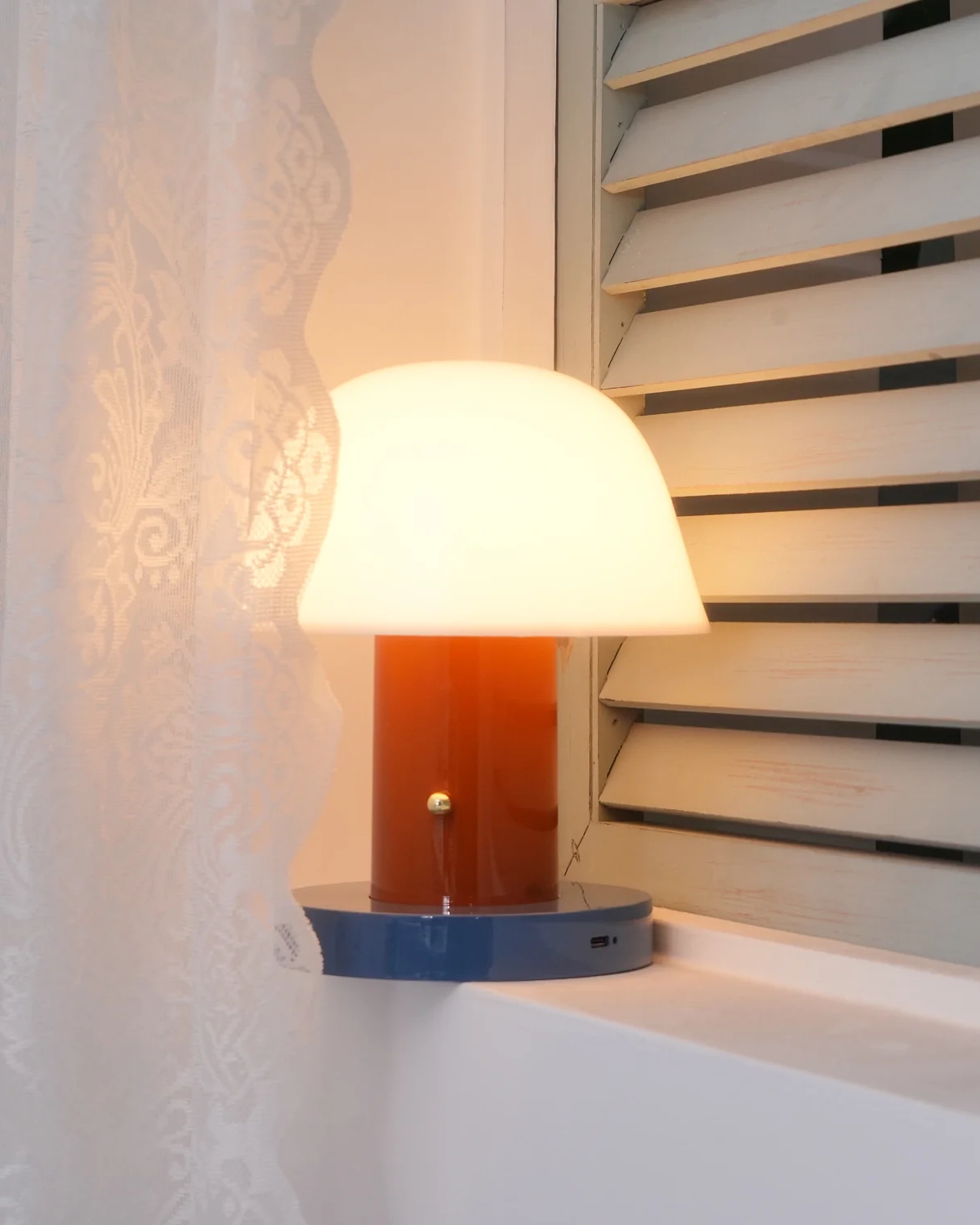 Mushroom Bliss Cordless Lamp
