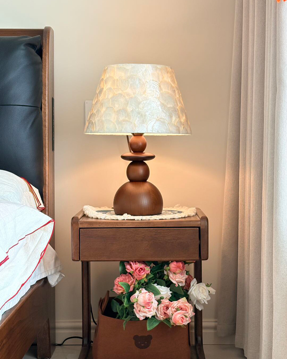 Nacre Shell Table Lamp