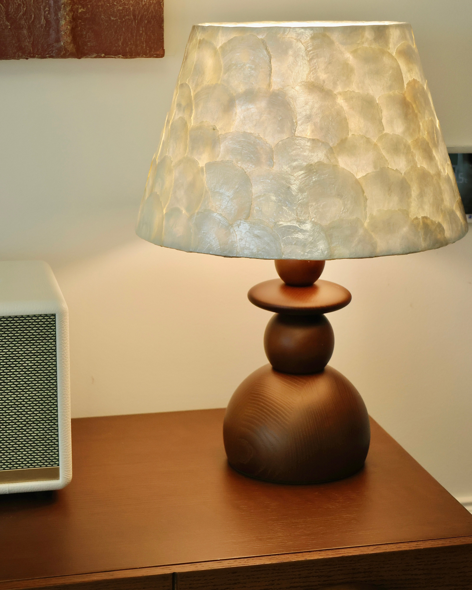 Nacre Shell Table Lamp