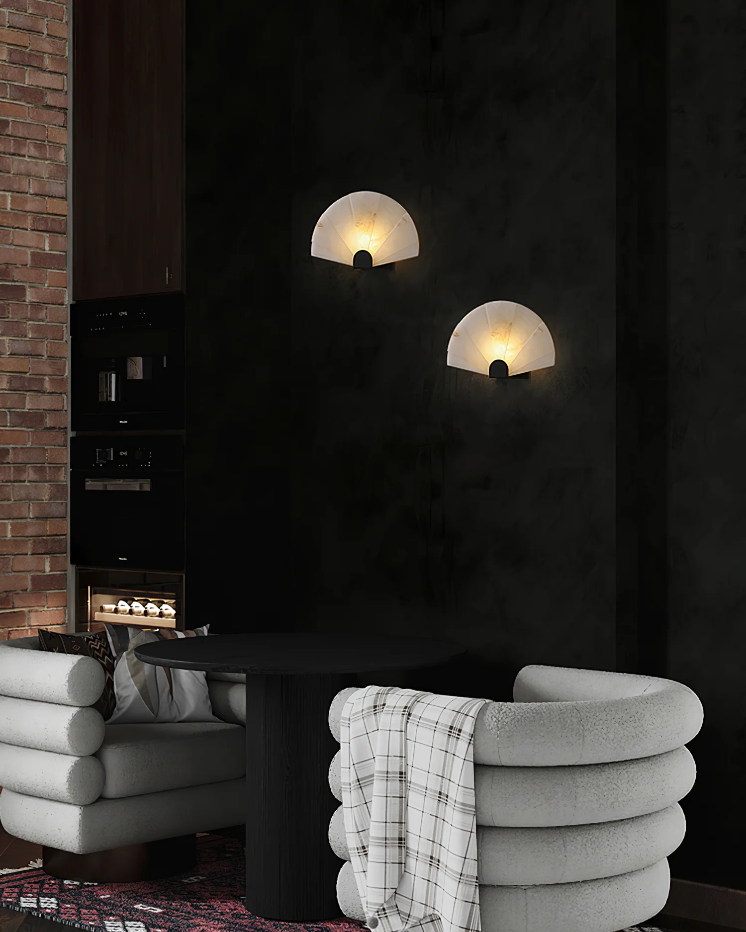 Nevora Alabaster Wall Lamp