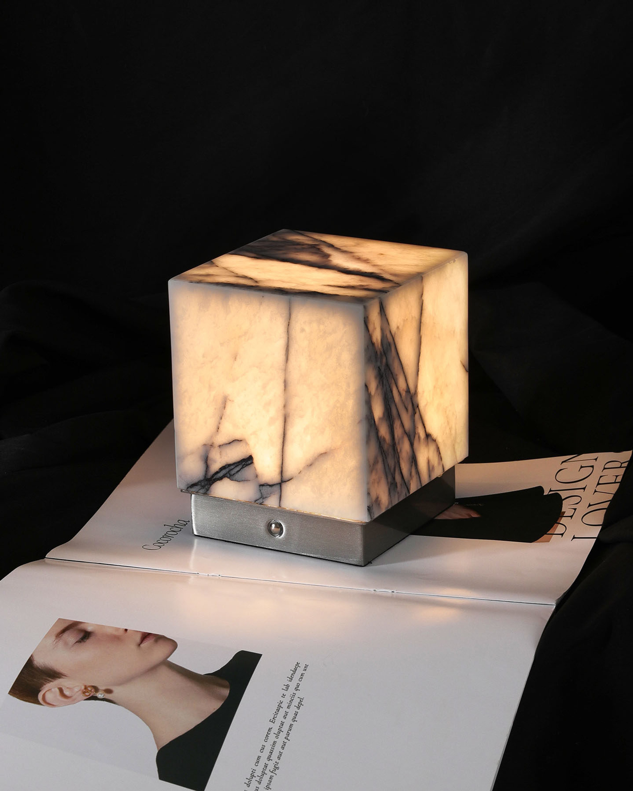 Nocturne Stone Table Lamp