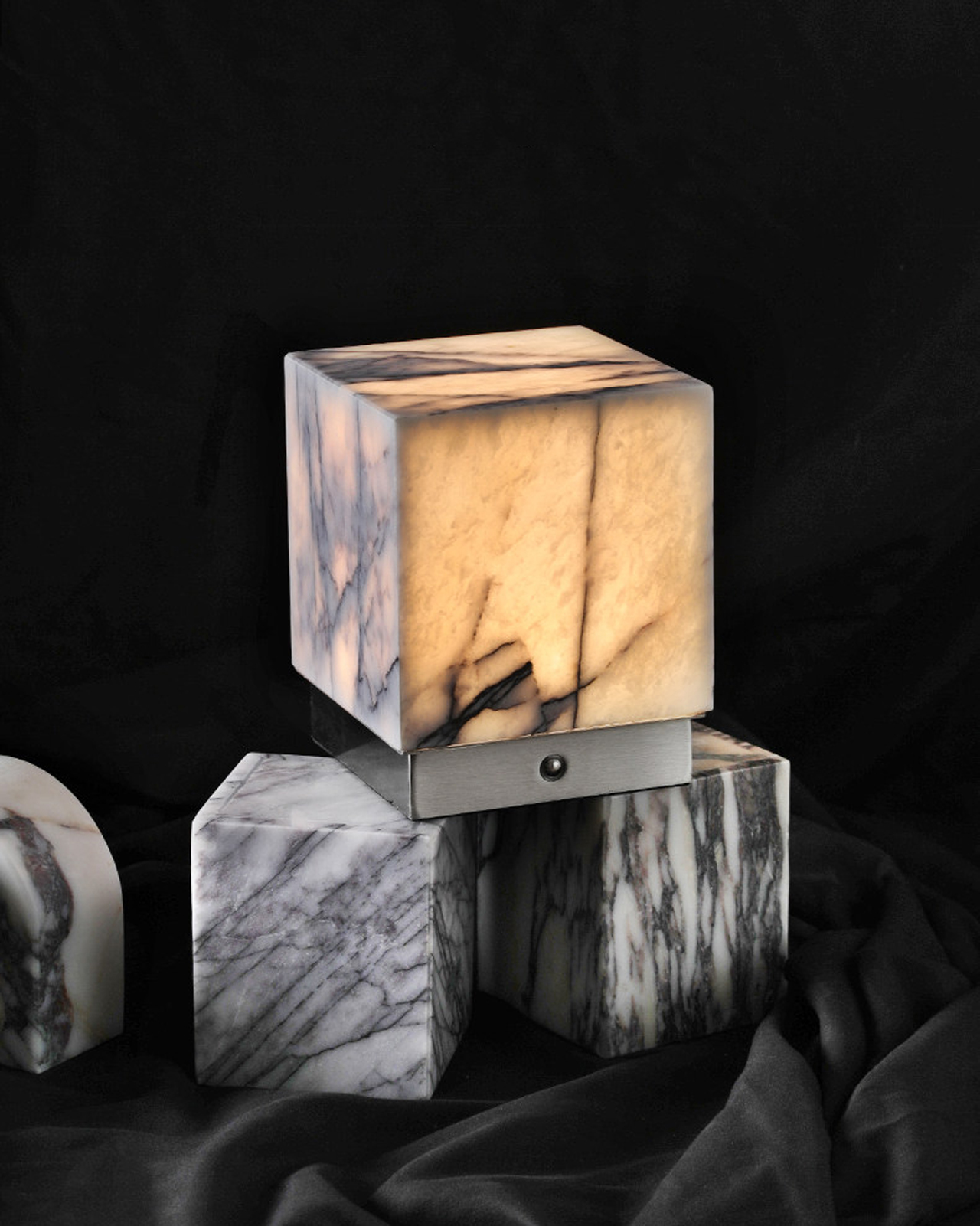 Nocturne Stone Table Lamp