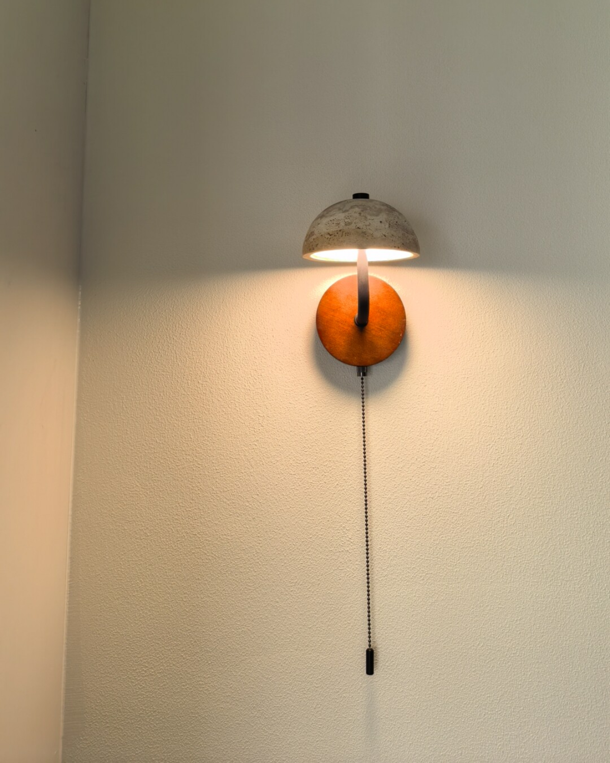 Nook Travertine Wall Sconce