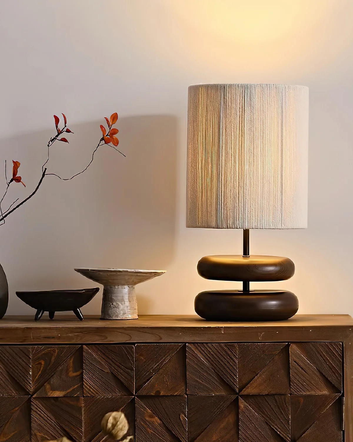 Nora Wood Table Lamp