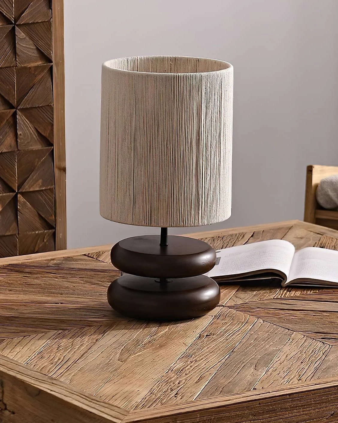 Nora Wood Table Lamp