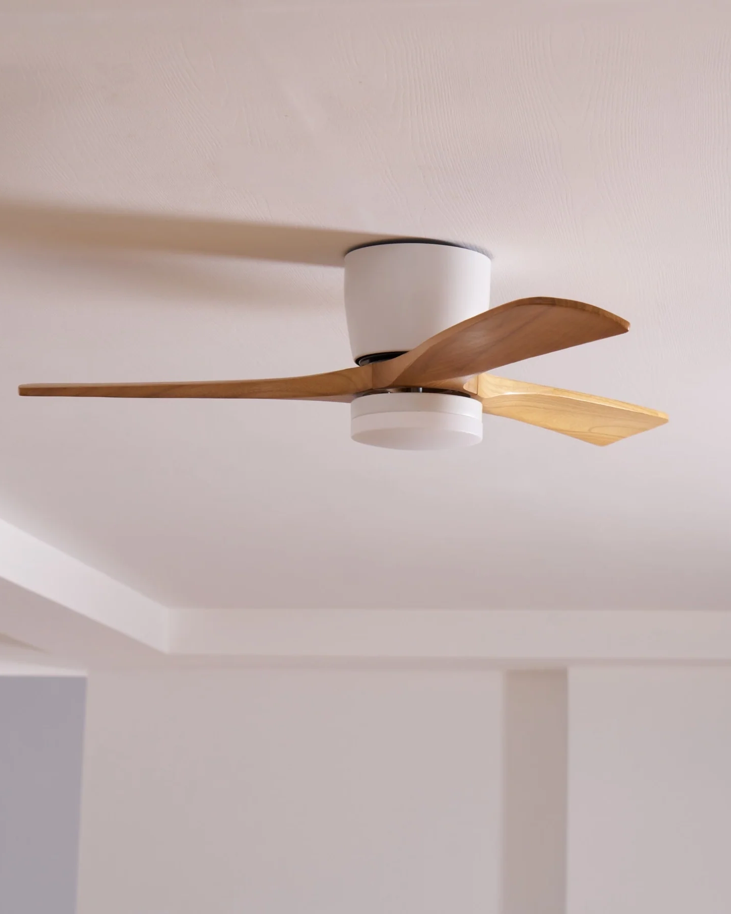 Nordic Wooden Ceiling Fan Light