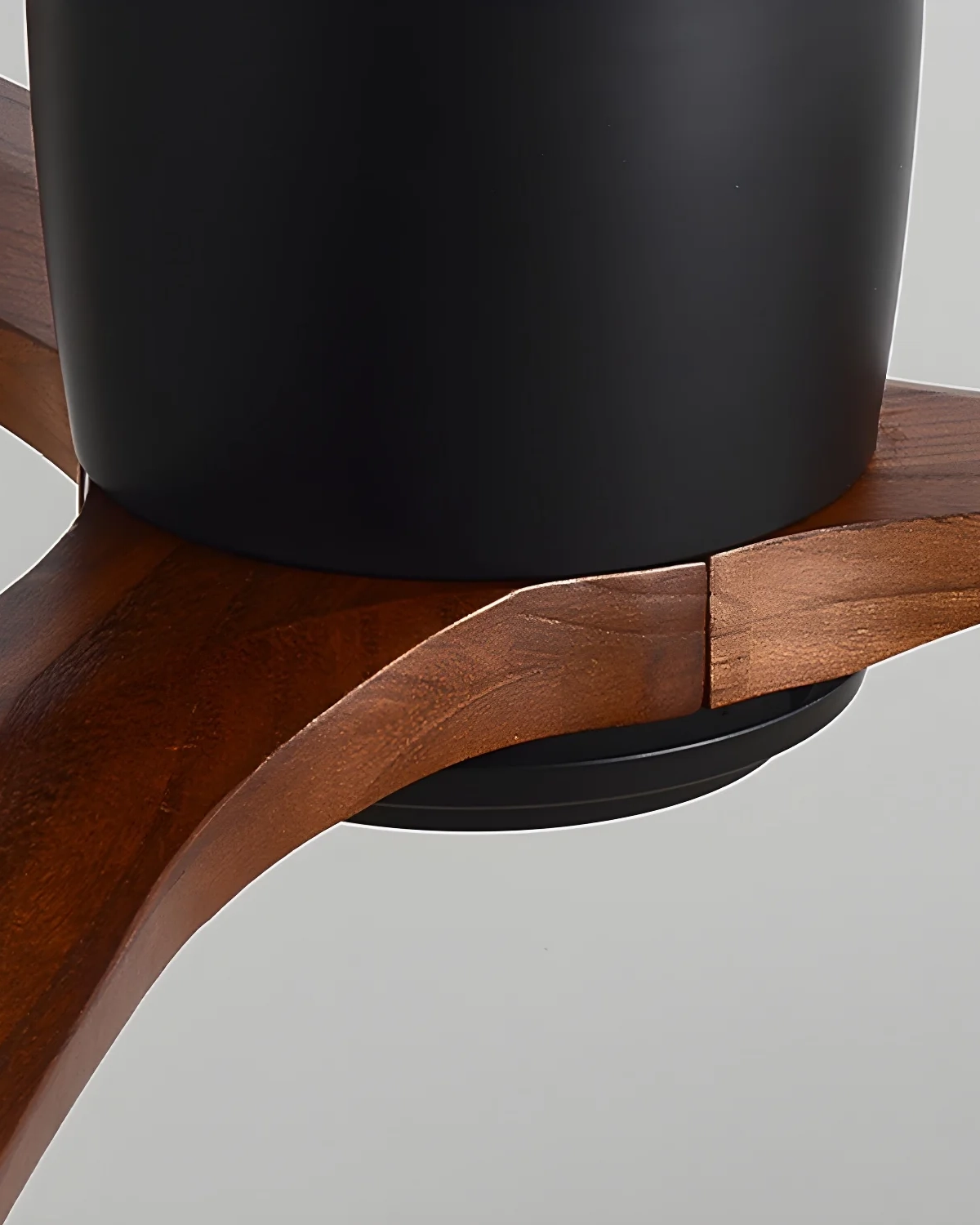 Nordic Wooden Ceiling Fan Light