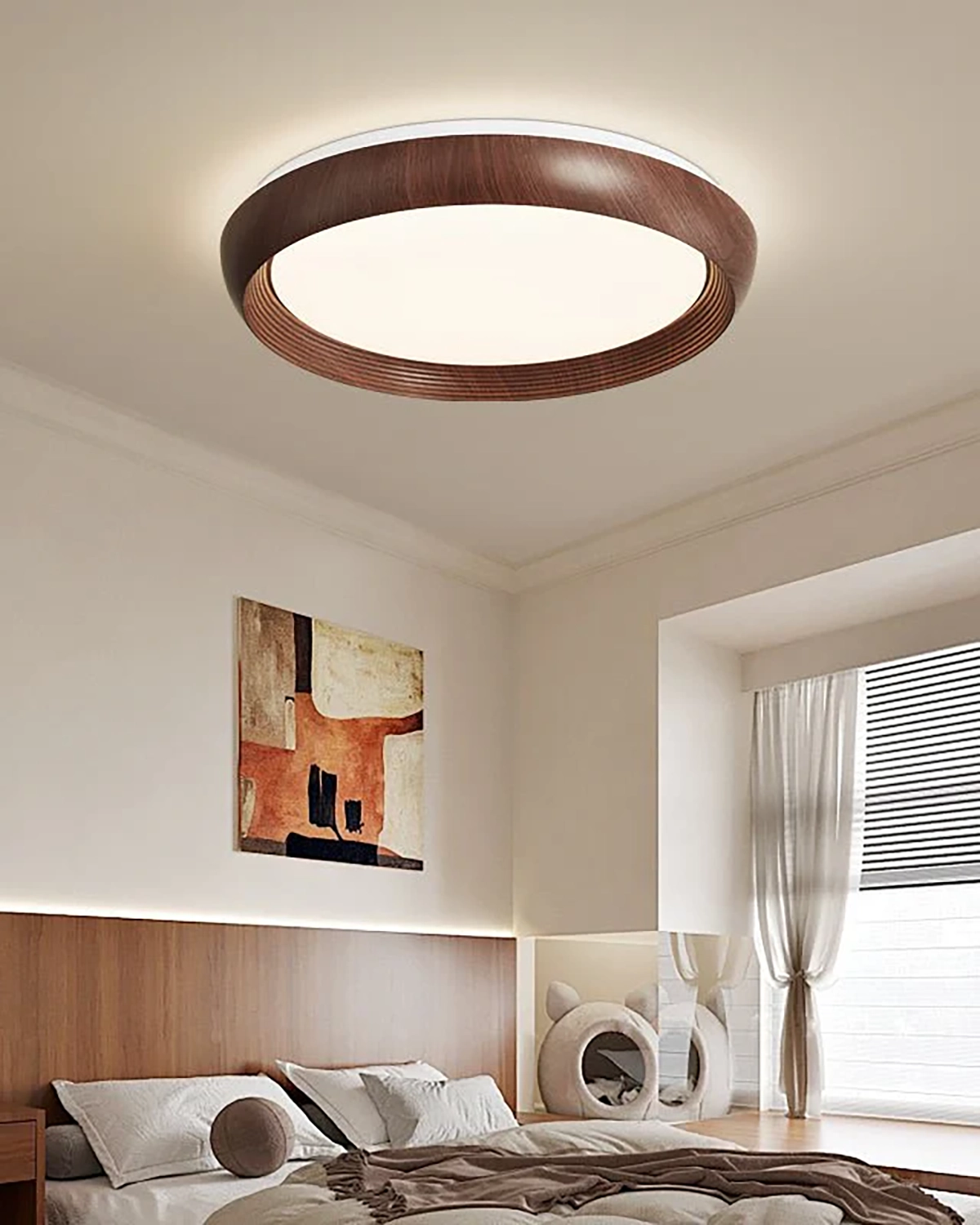Novera Grain Ring Ceiling Light