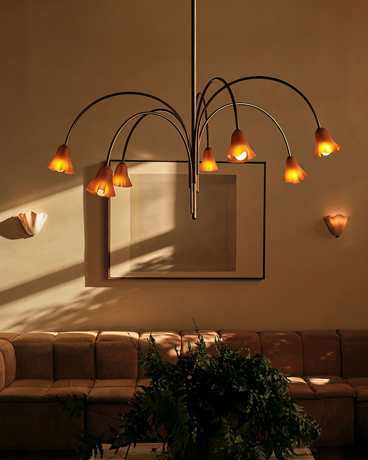 Fazzoletto Glass Chandelier