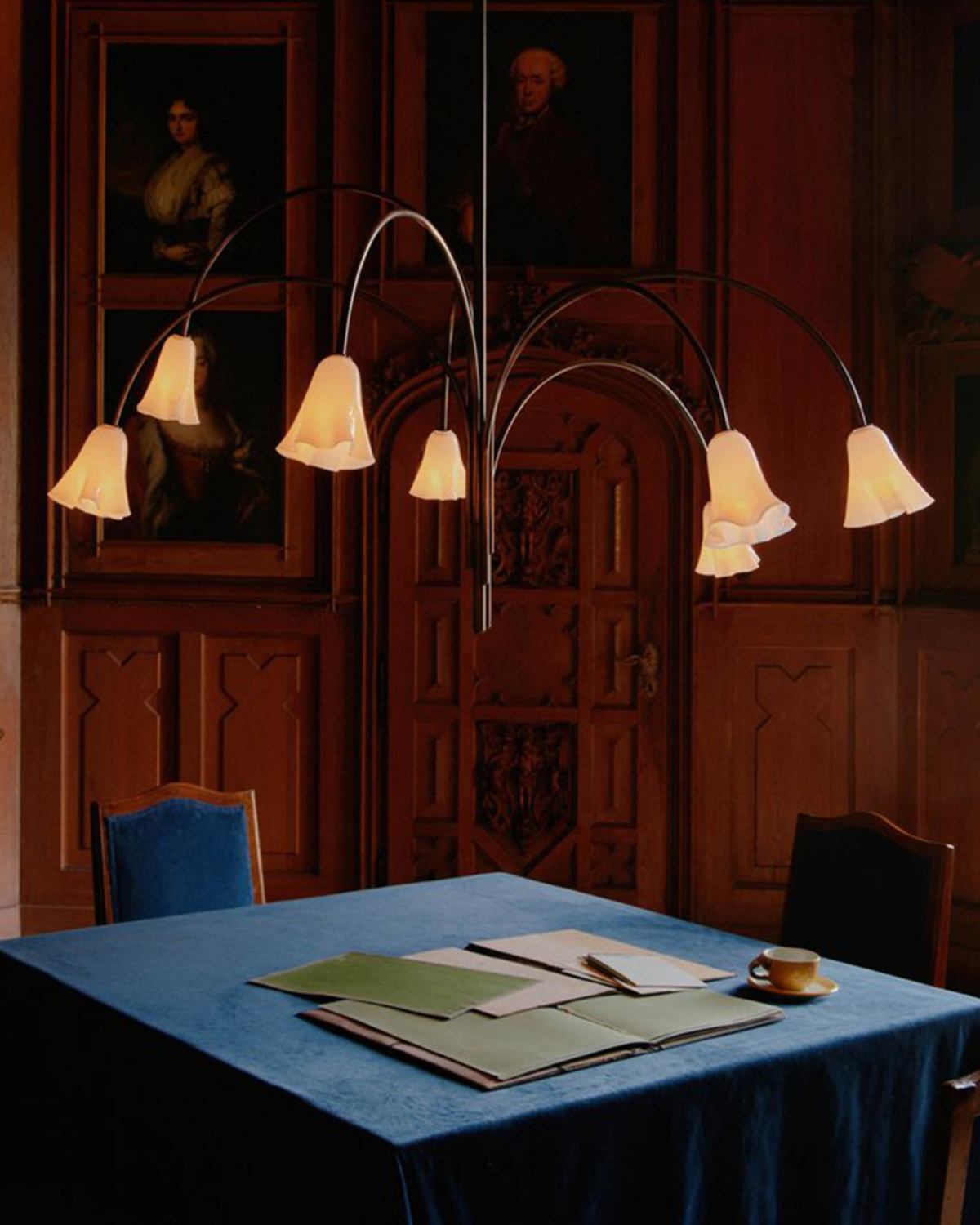 Fazzoletto Glass Chandelier