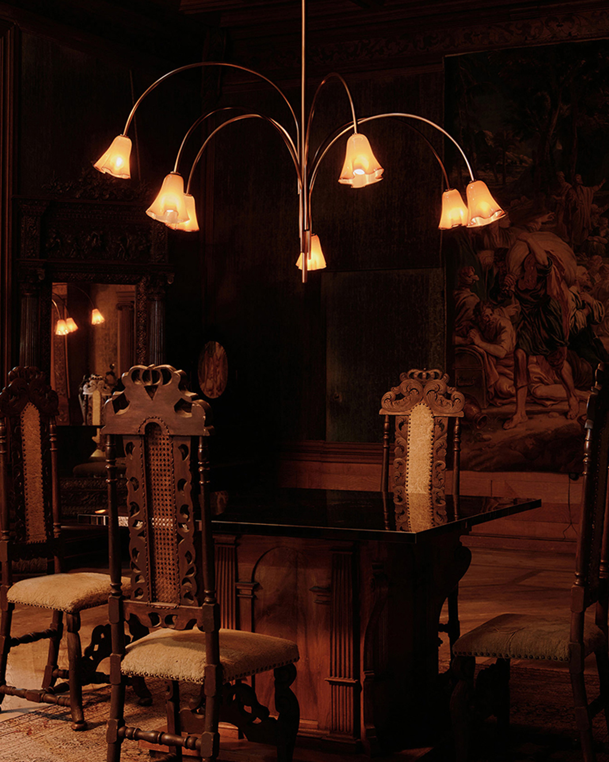 Fazzoletto Glass Chandelier