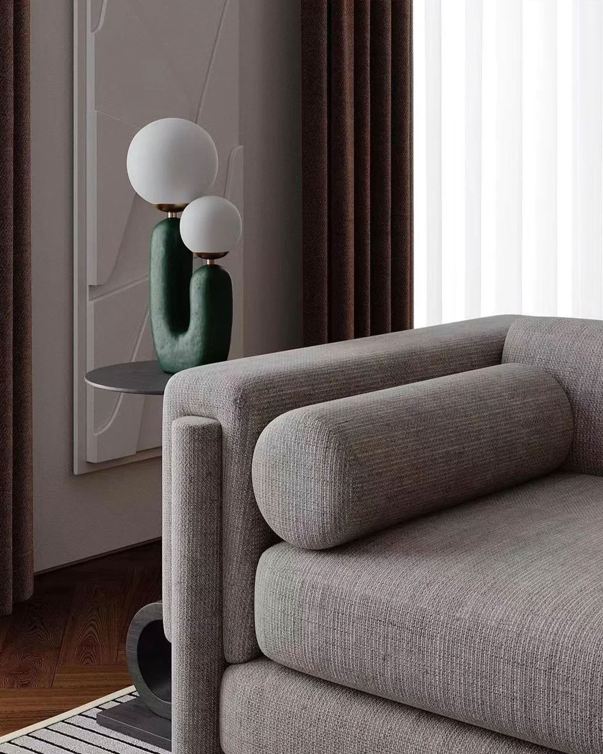 Oo Rough Table Lamp-elegalight