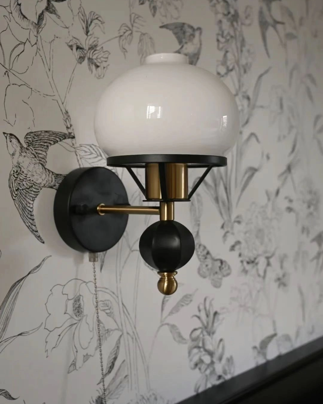Opal Dome Wall Light