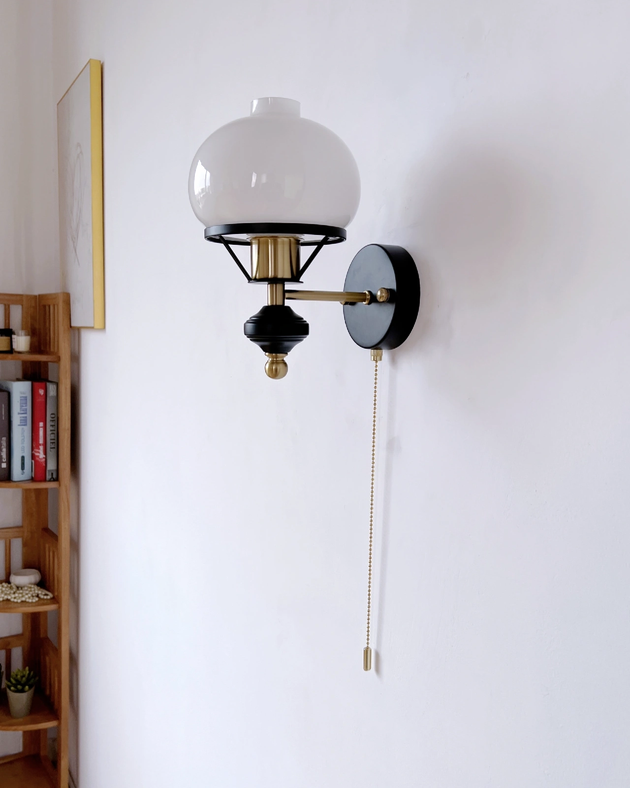Opal Dome Wall Light
