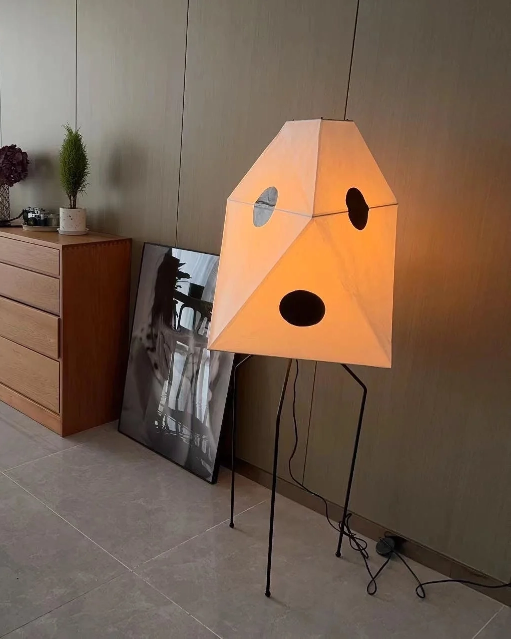 Origami Lantern Floor Lamp