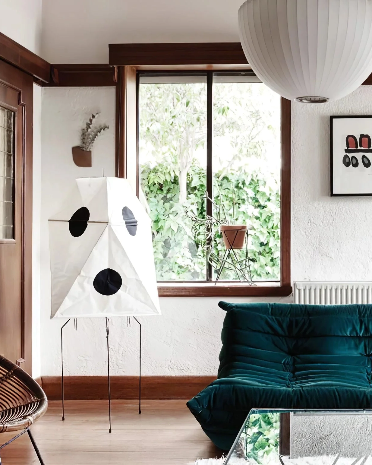 Origami Lantern Floor Lamp