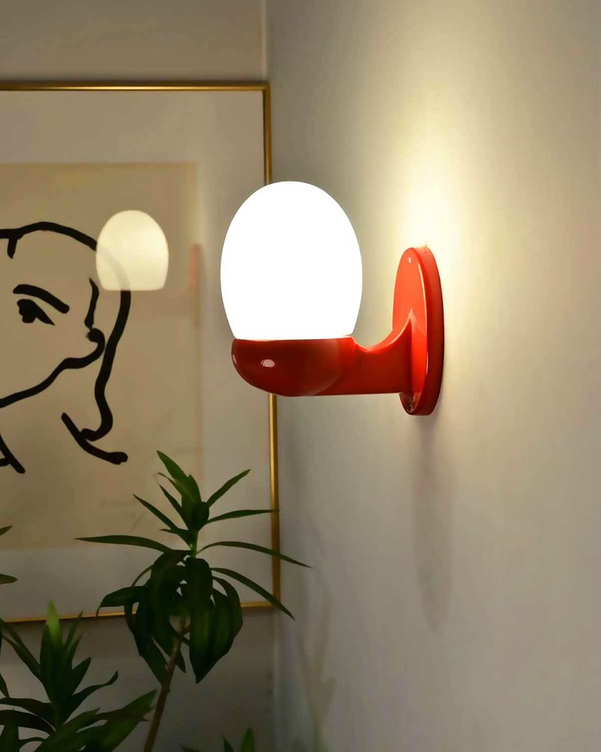 Ovo Glass Wall Sconce