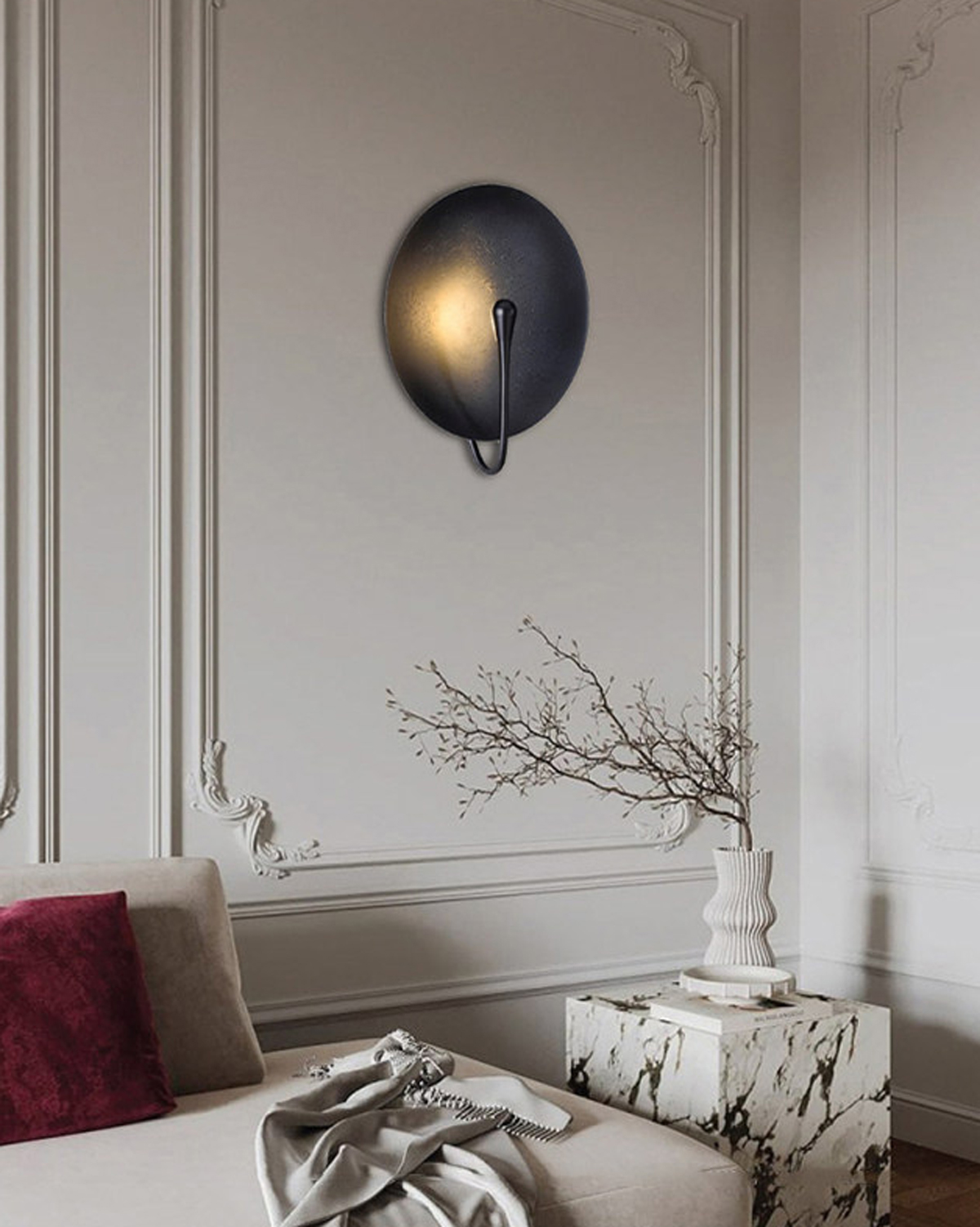 Palais Disc Wall Light