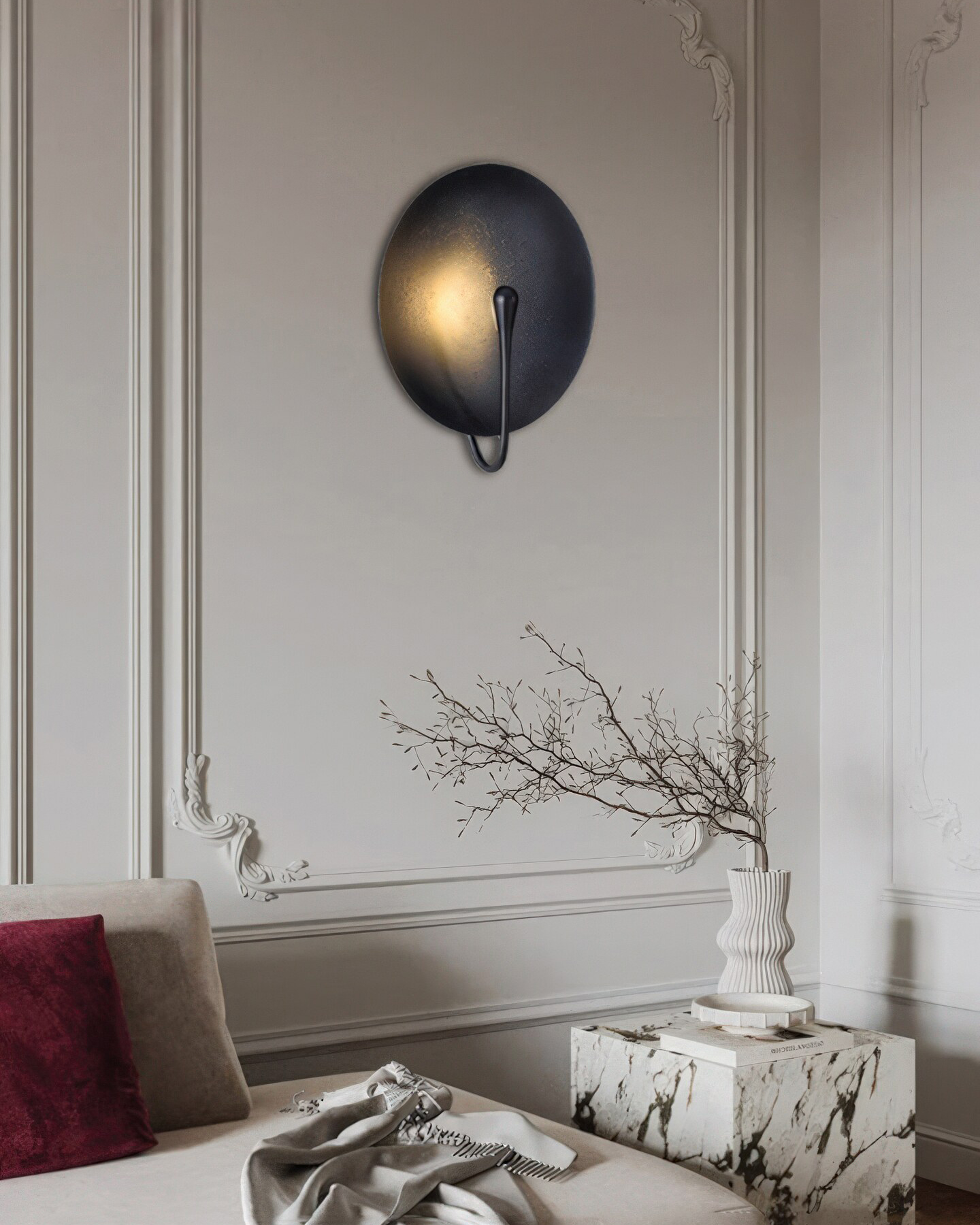 Palais Disc Wall Light