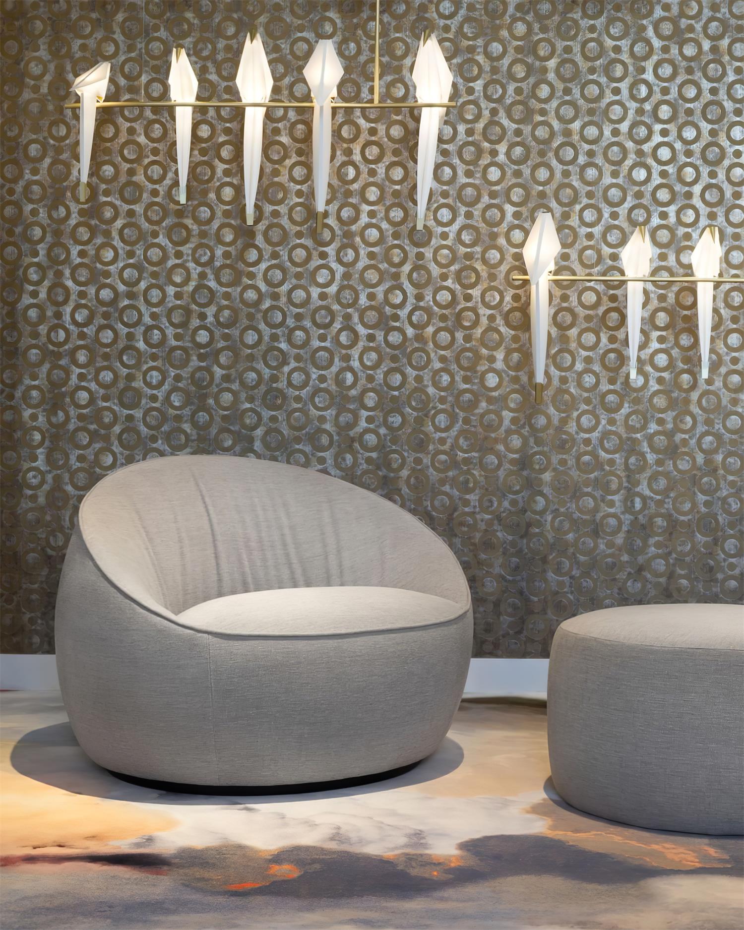 Paper Crane Bird LED Chandelier-elegalight