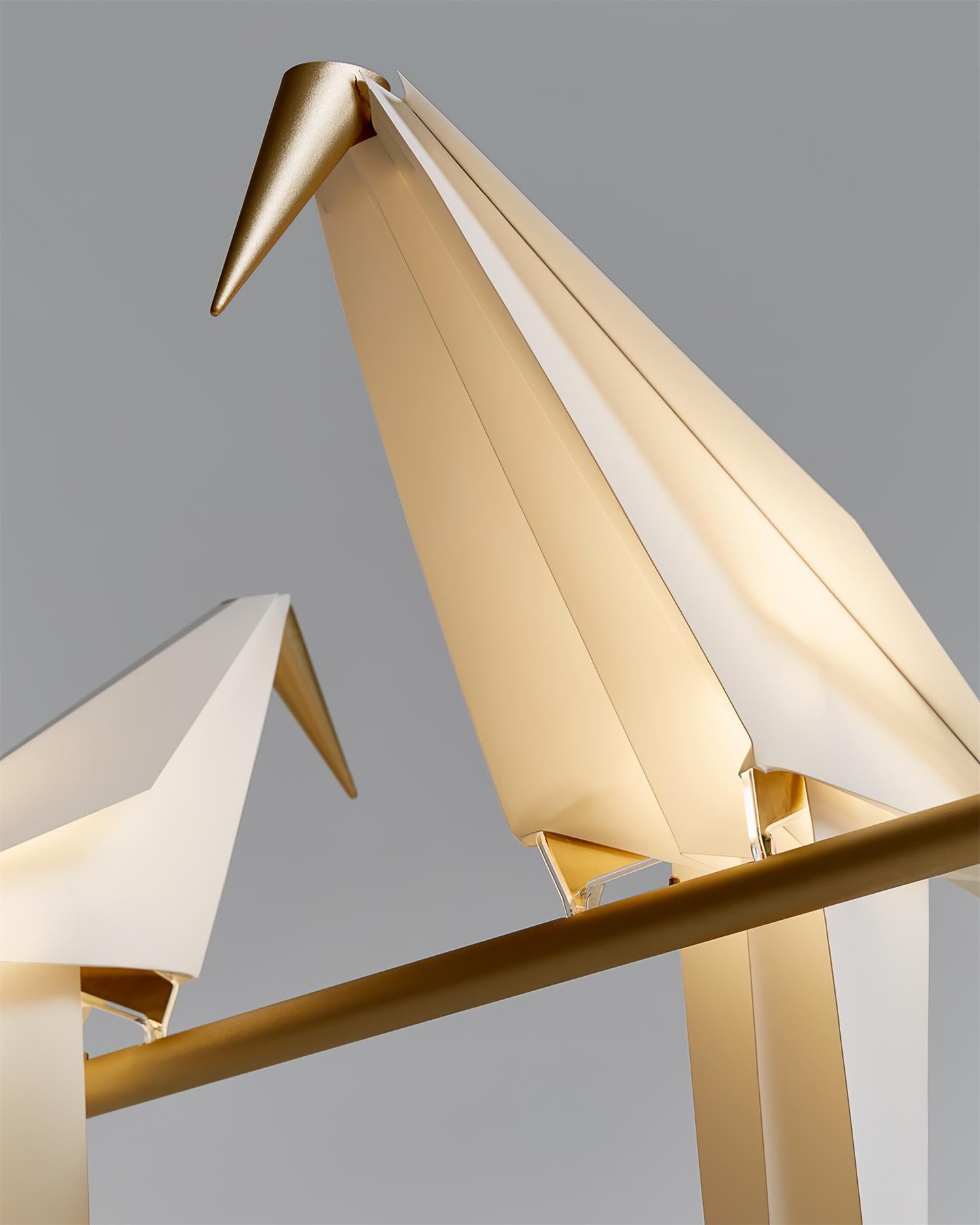 Paper Crane Bird LED Chandelier-elegalight