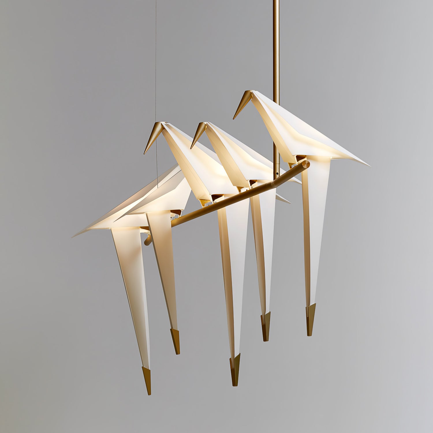 Paper Crane Bird LED Chandelier-elegalight