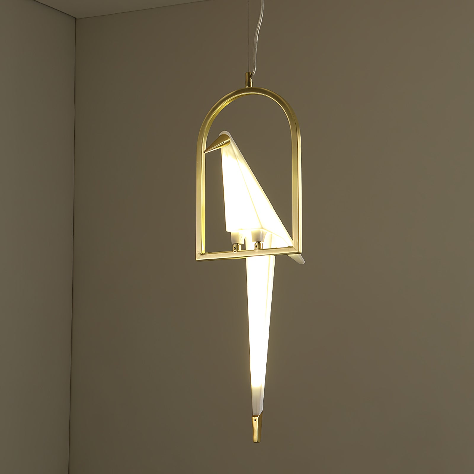 Paper Crane Bird LED Chandelier-elegalight