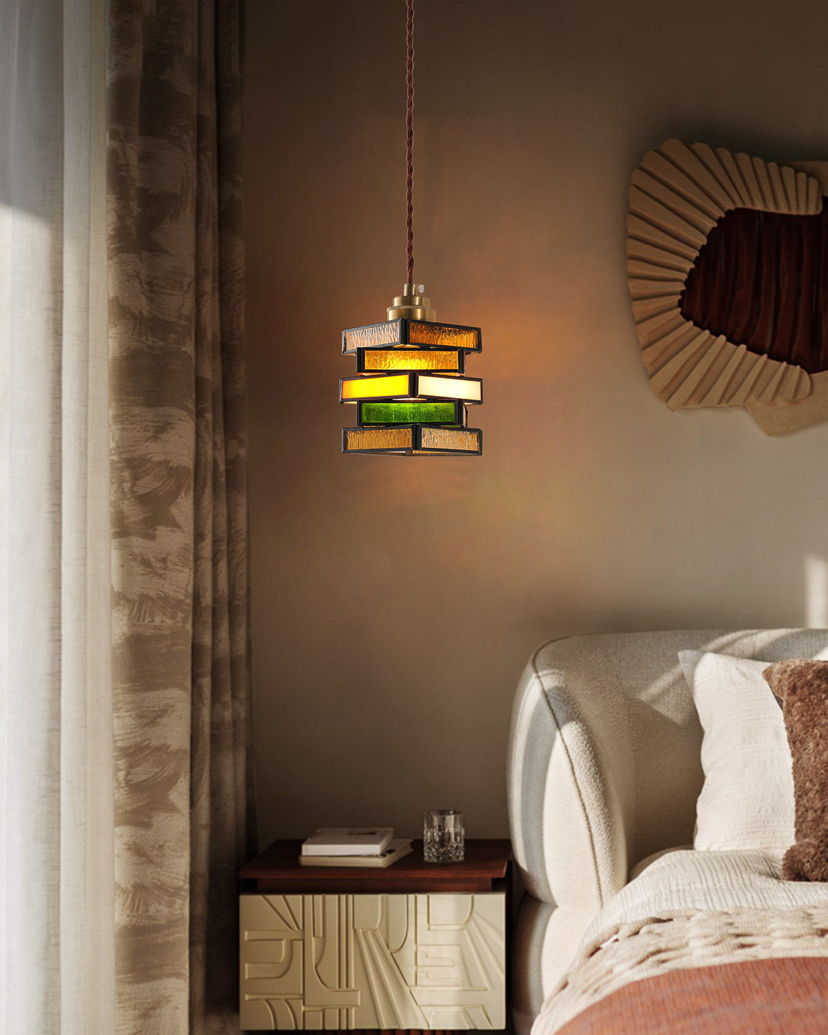 Parallax Glass Pendant Light 