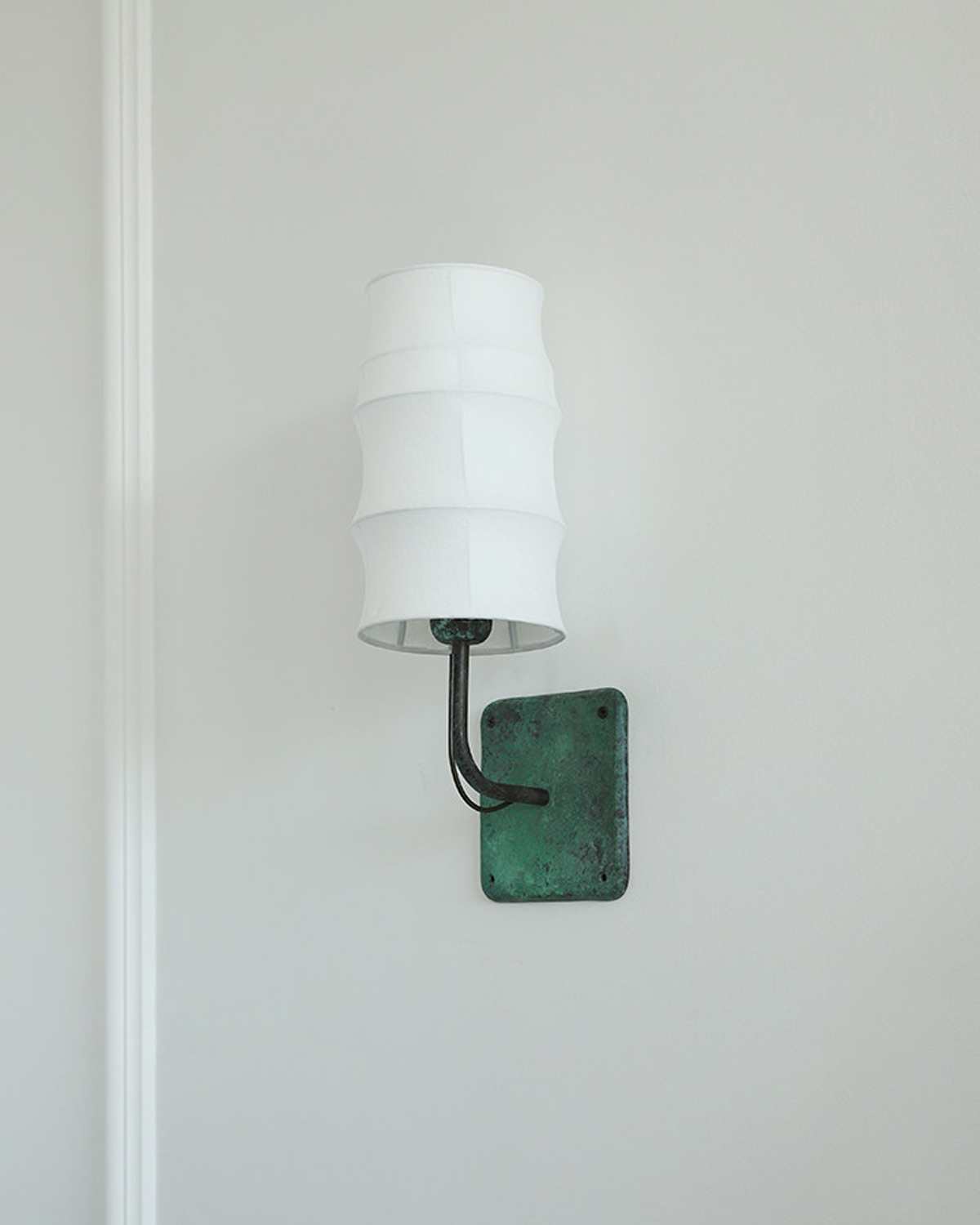 Patina Veil Fabric Wall Sconce