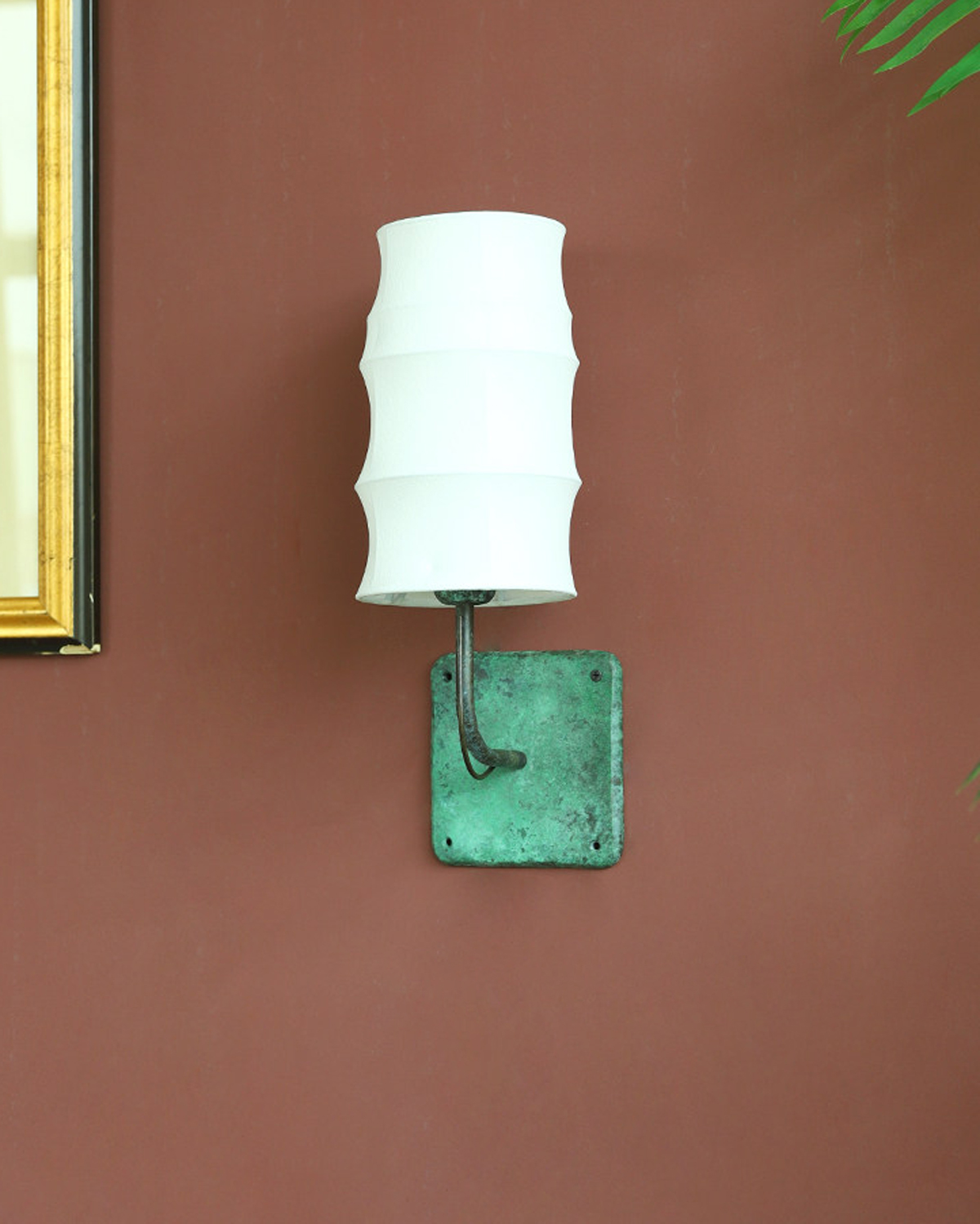 Patina Veil Fabric Wall Sconce