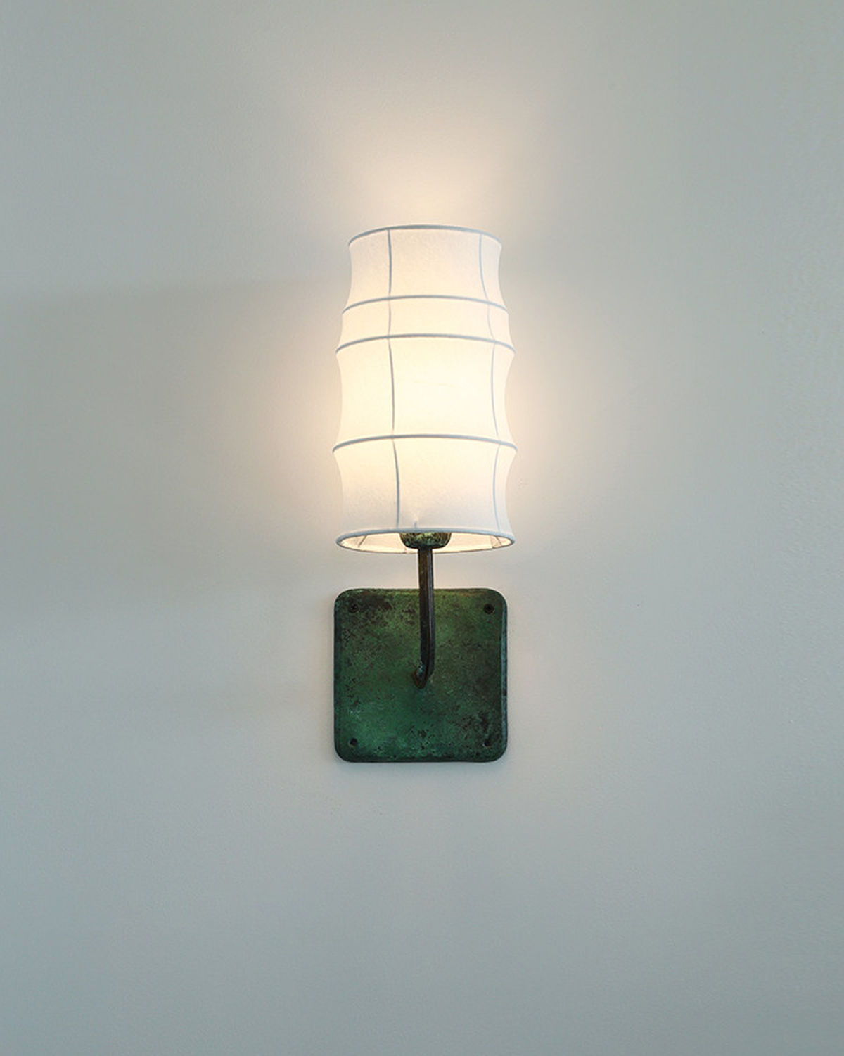 Patina Veil Fabric Wall Sconce