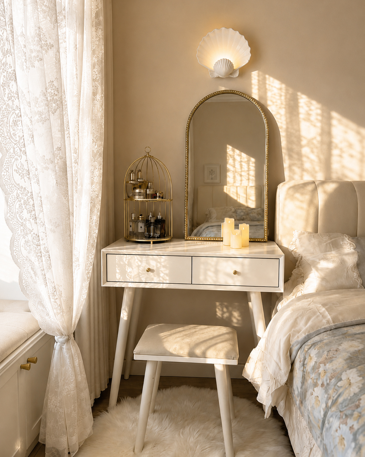 Pearl Tide Wall Light