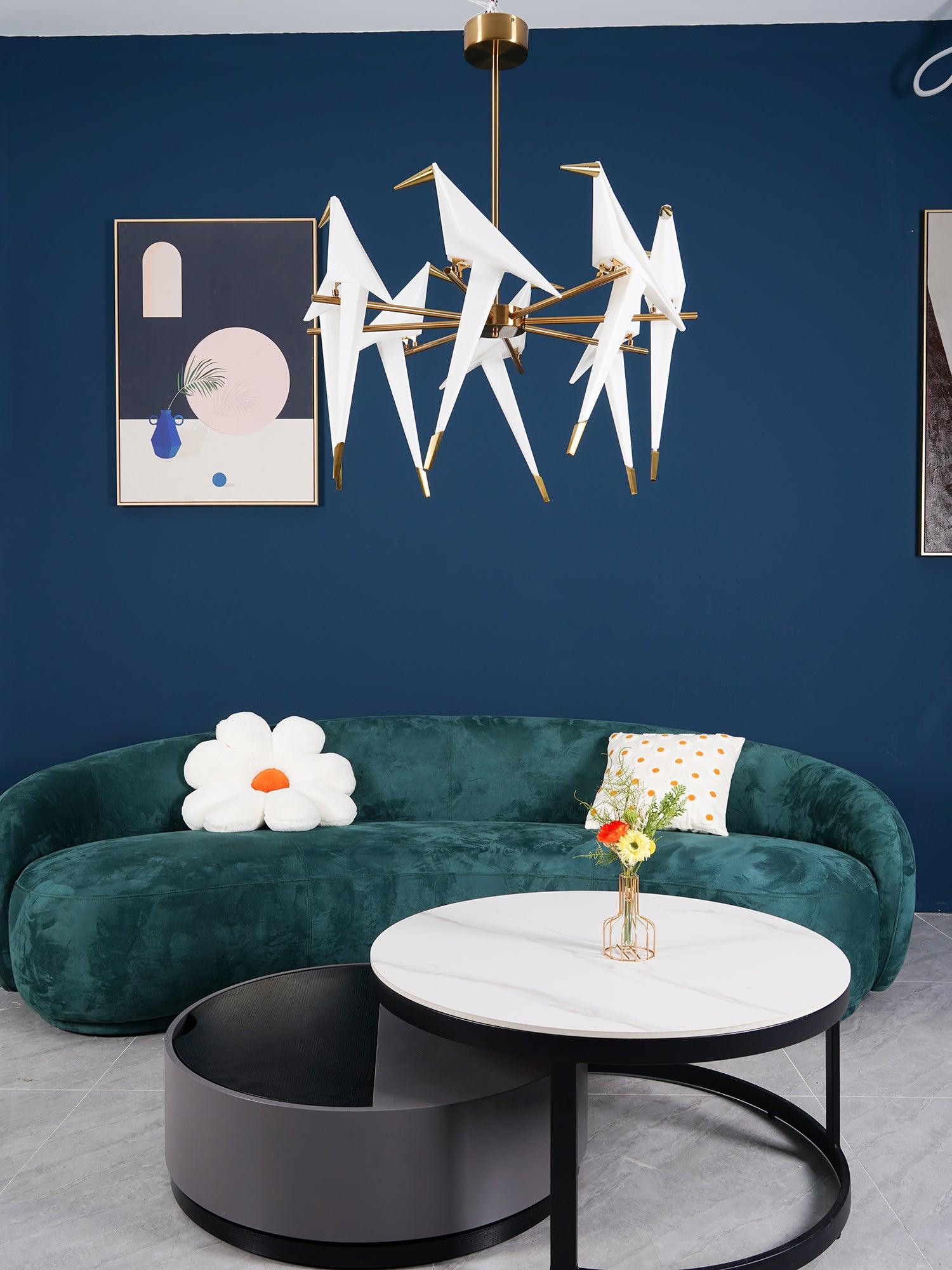 Paper Crane Bird LED Chandelier-elegalight