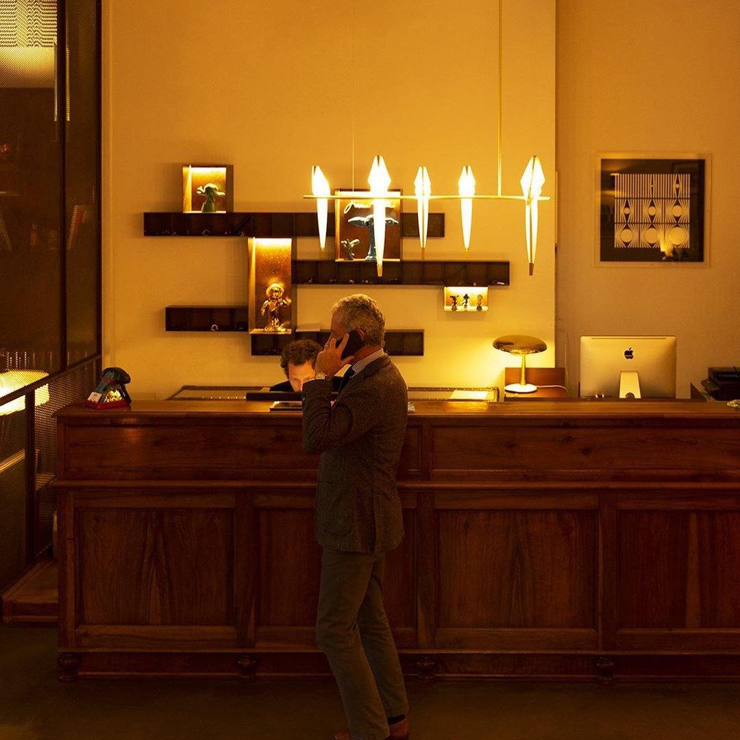 Paper Crane Bird LED Chandelier-elegalight