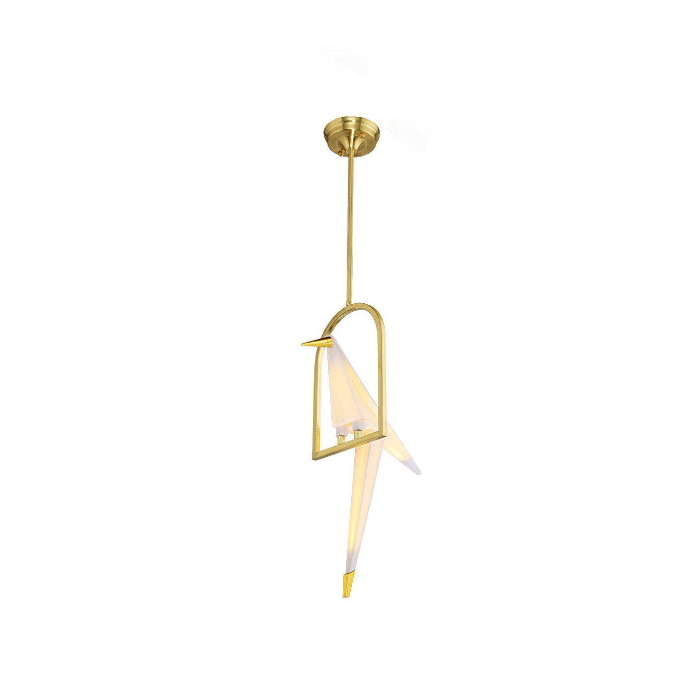 Paper Crane Bird LED Chandelier-elegalight