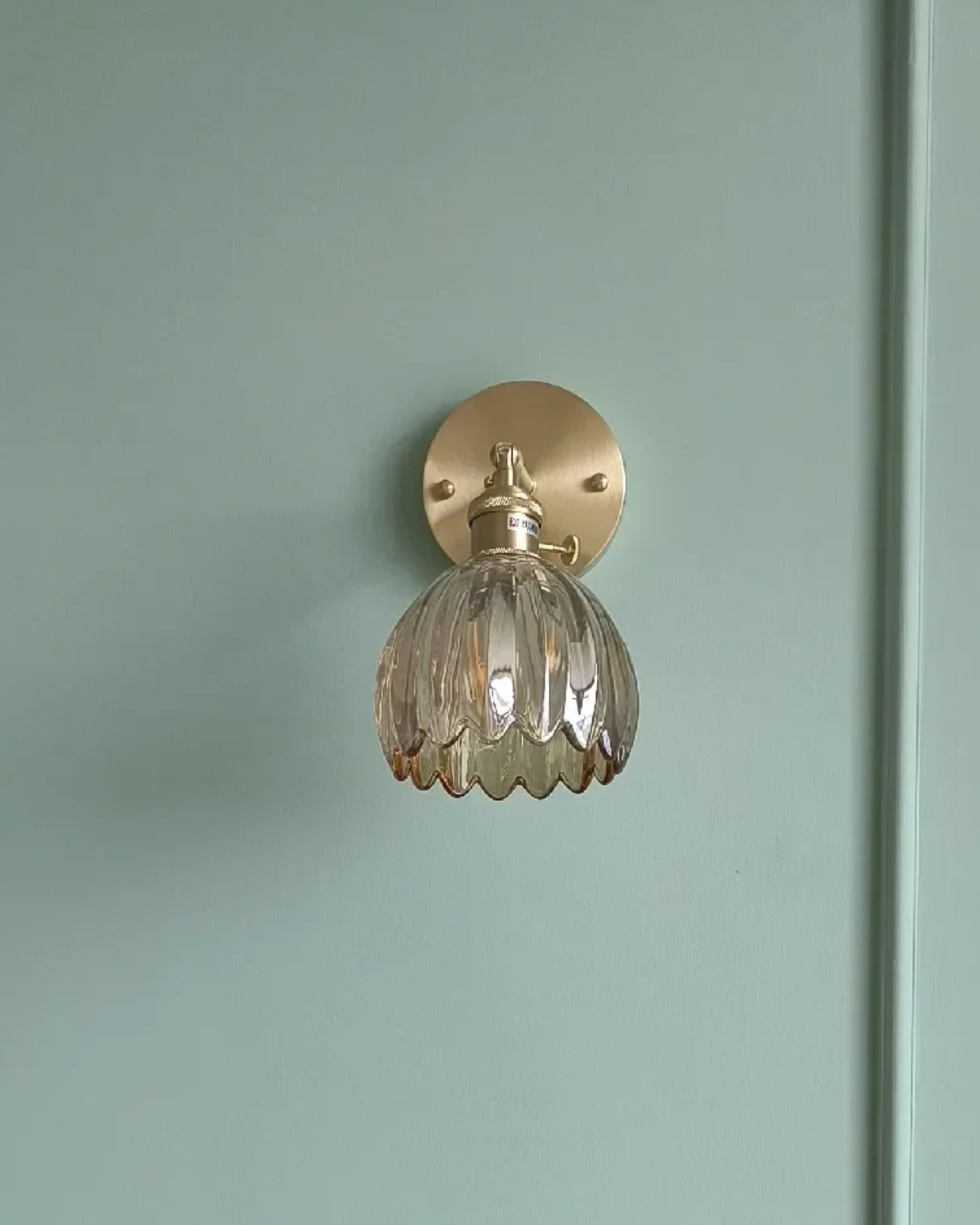 Petal Bud Glass Wall Sconce
