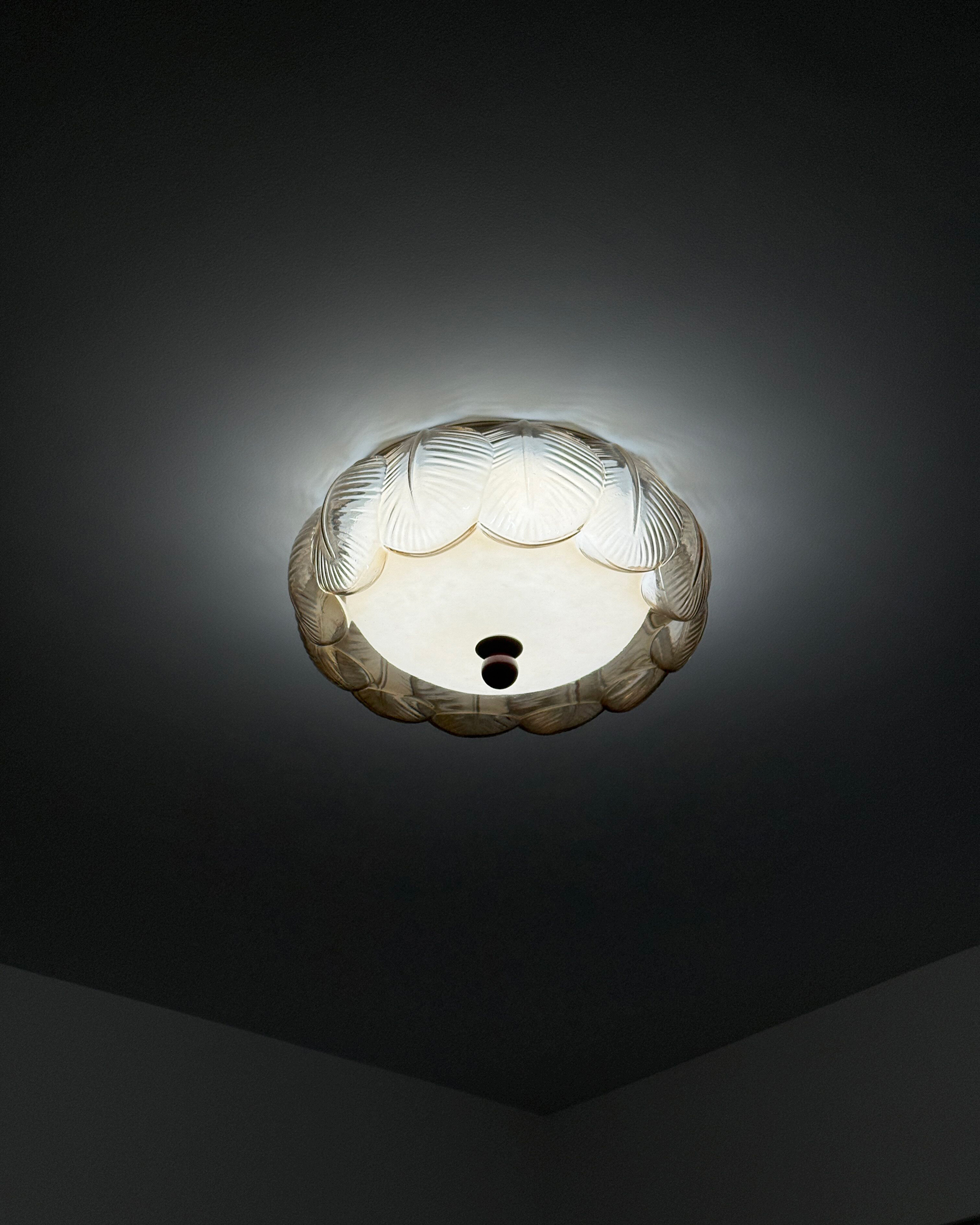 Petale Glass Ceiling Light