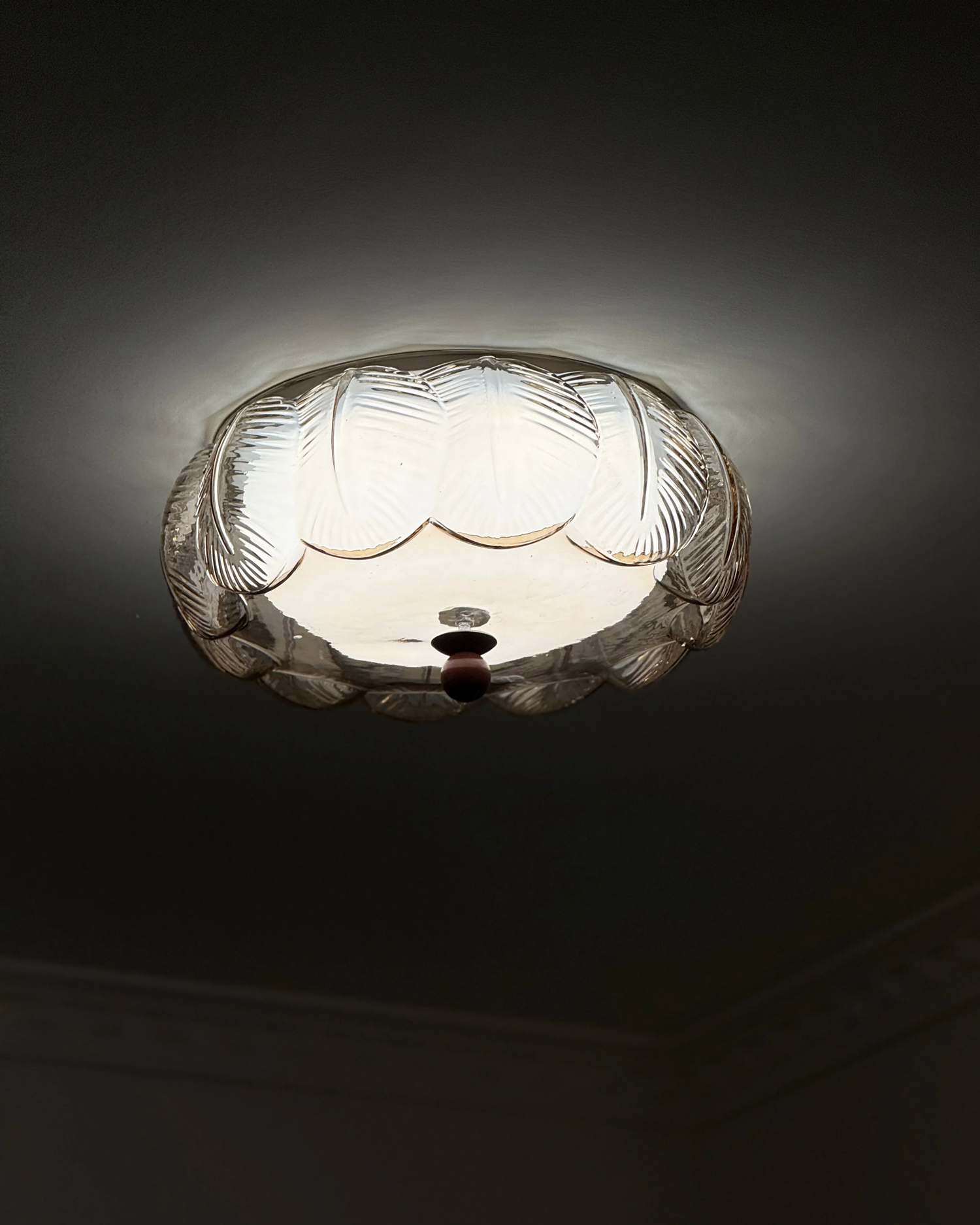 Petale Glass Ceiling Light