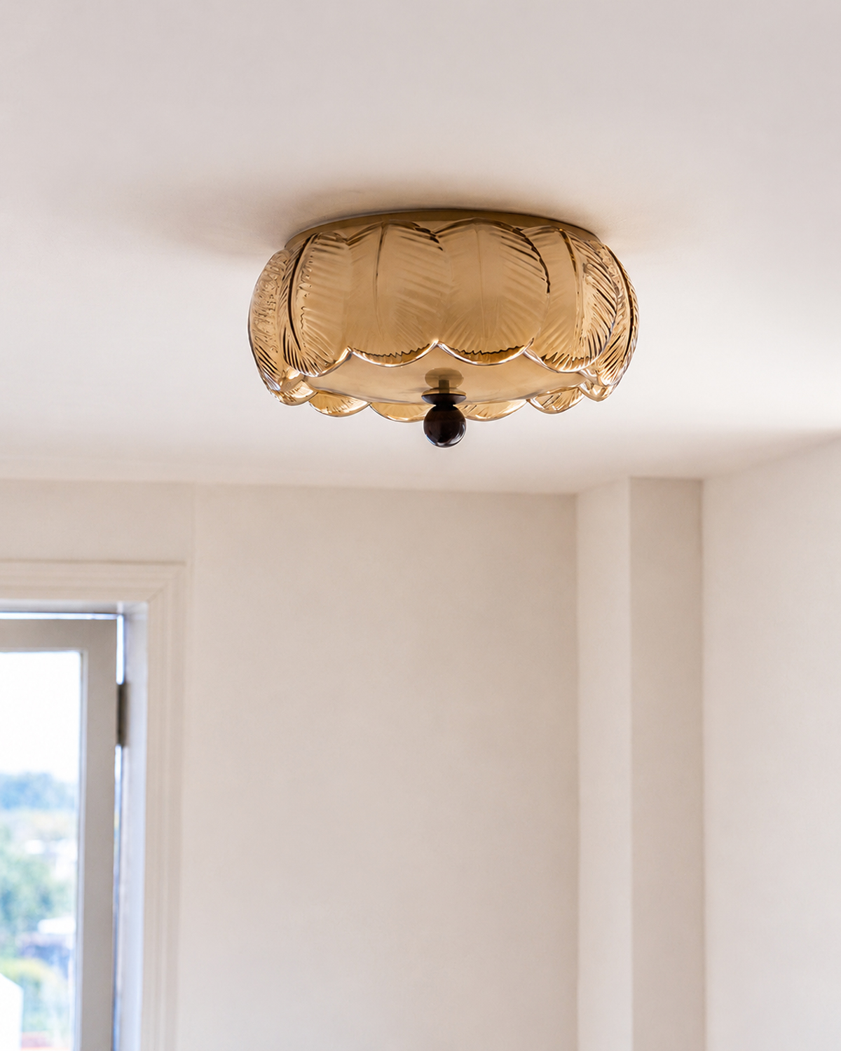 Petale Glass Ceiling Light