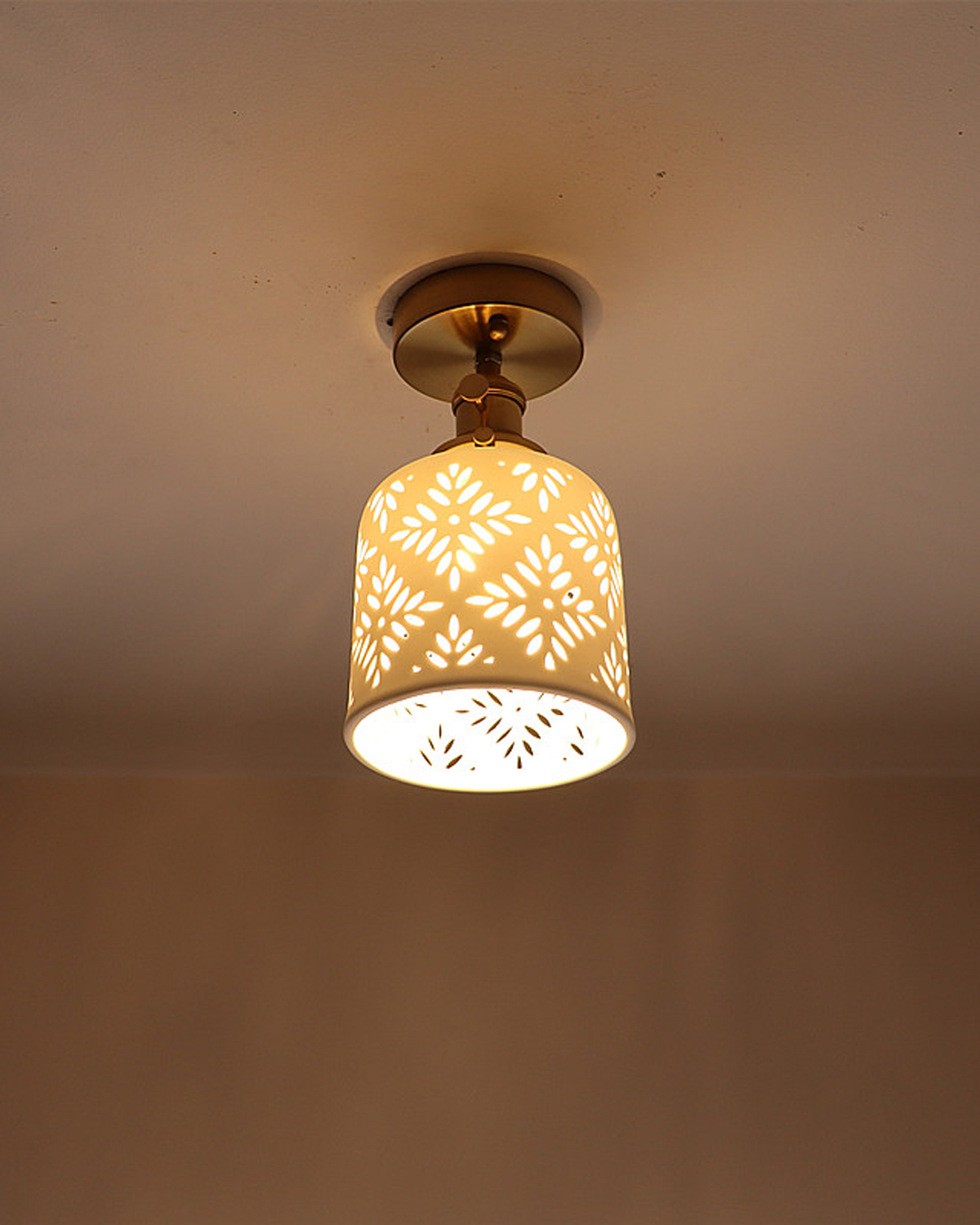 Petalwork Ceramic Ceiling Light