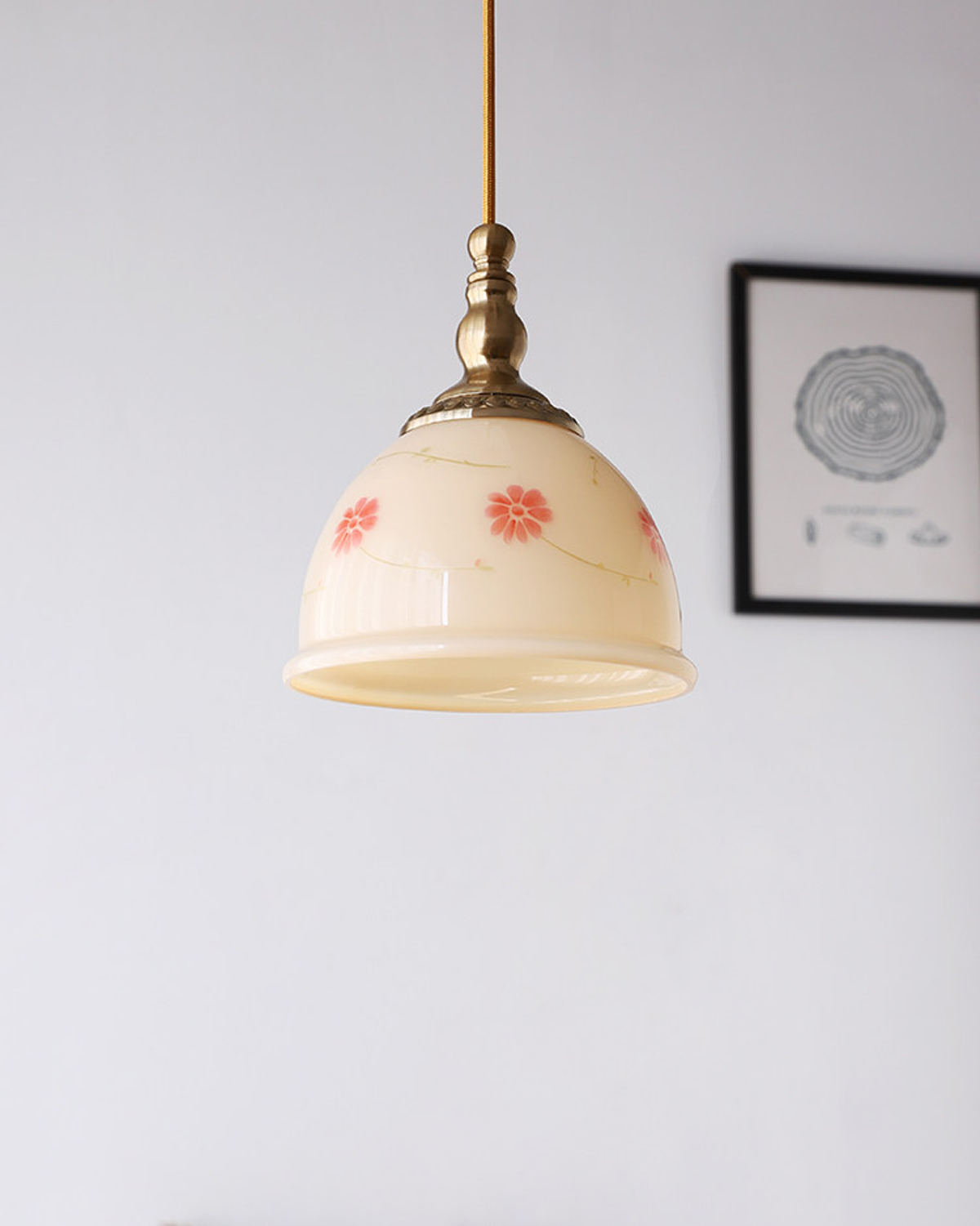 Petite Blossom Glass Pendant Light